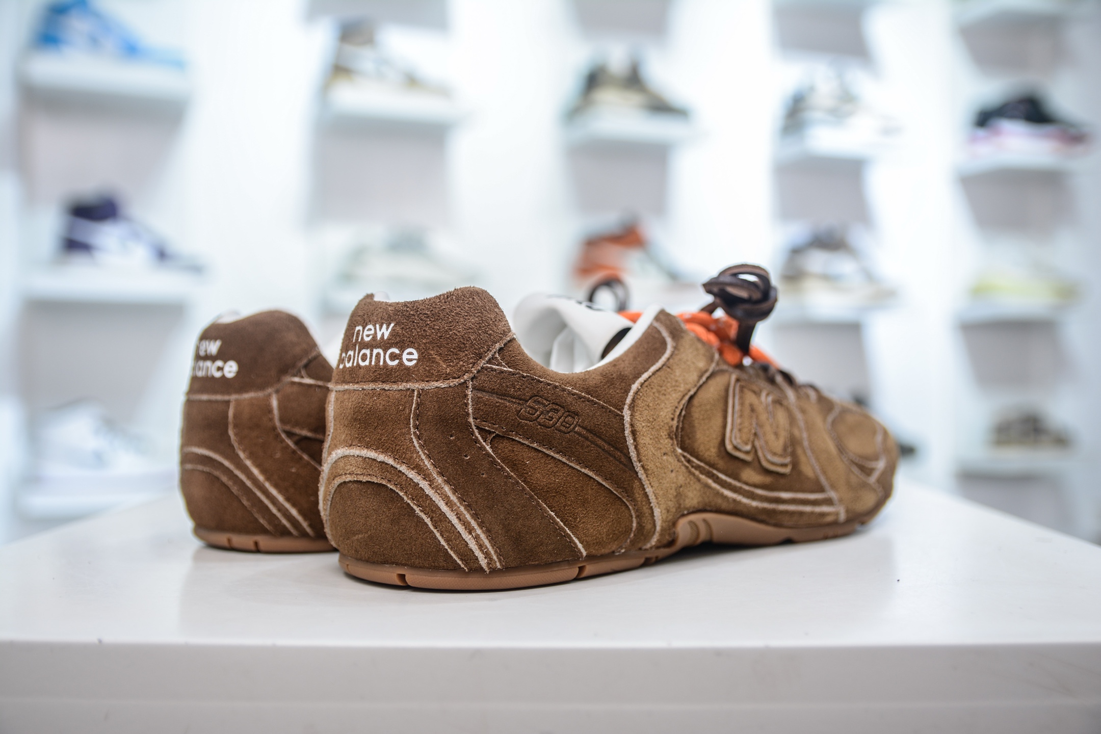 M版纯原 MiuMiu x New Balance 530系列 意大利奢侈品牌/缪缪联名款低帮经典复古休闲运动慢跑