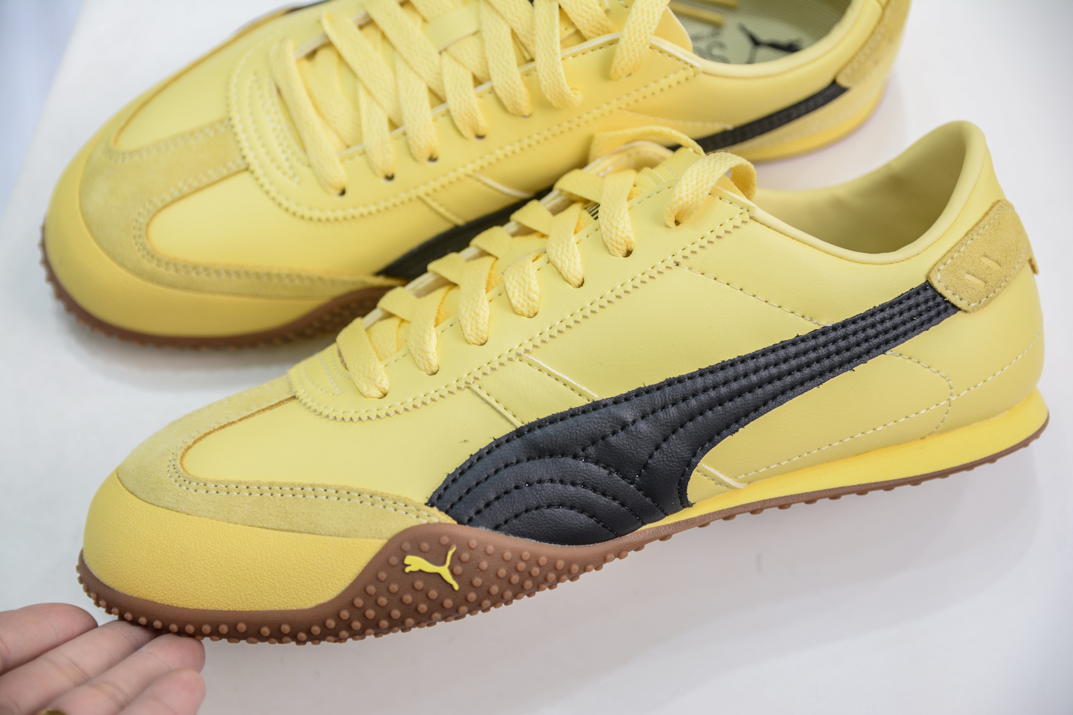 160 M版纯原 Puma Bella UT Leather 彪马薄底系列 复古运动休闲跑鞋升级版本 402186-05