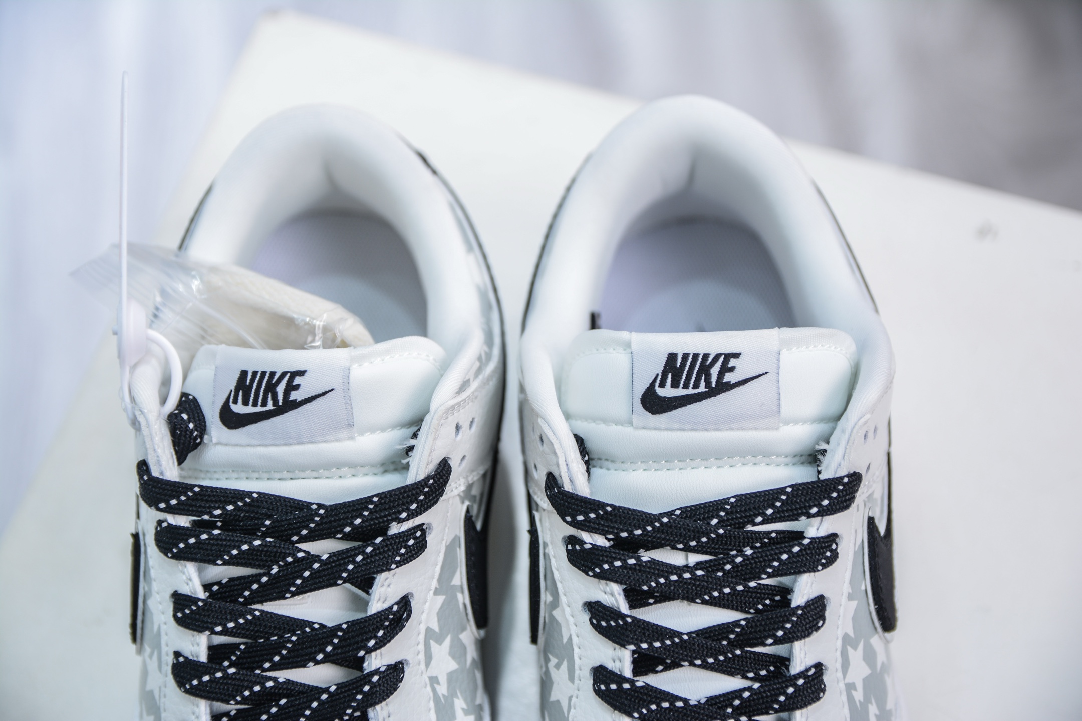 Nike SB Dunk Low x BAPE 猿人头联名-五角星黑勾 CS1688-104
