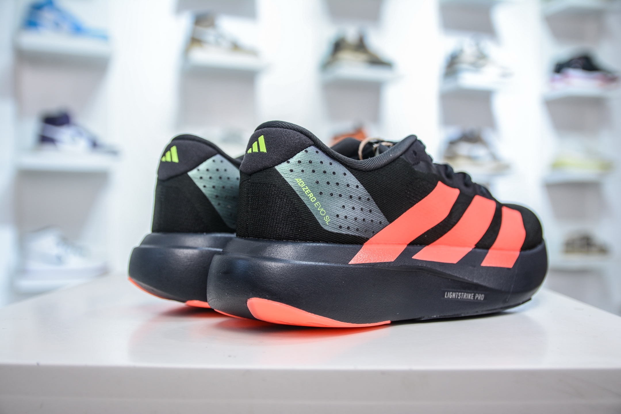 AD Adizero Evo SL 阿迪超轻透气缓震跑鞋 JR3414