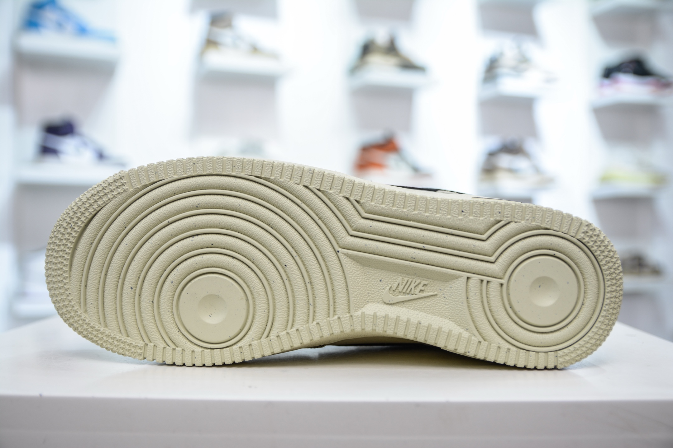 HY版纯原 Nike Air Force 1 Low 07 米白黑 HQ2037-200