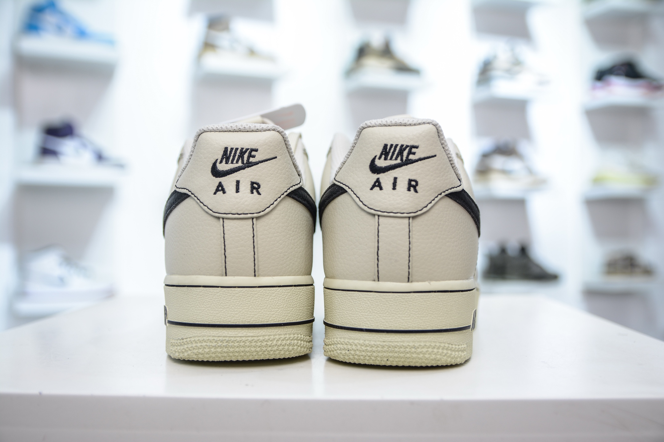 HY版纯原 Nike Air Force 1 Low 07 米白黑 HQ2037-200