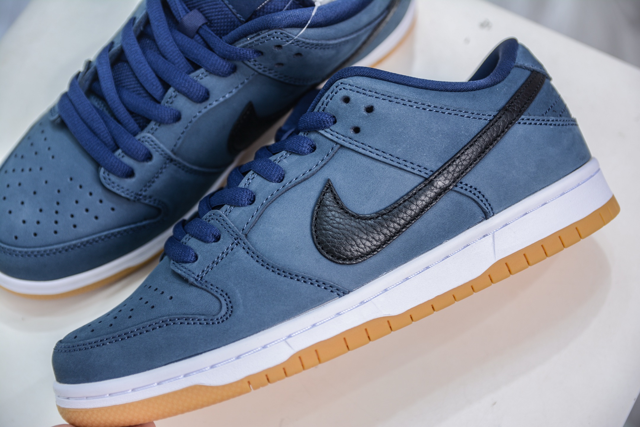 AY版 Nike Dunk SB Low Pro Iso ”Navy Gum” 海军蓝 CW7463-401