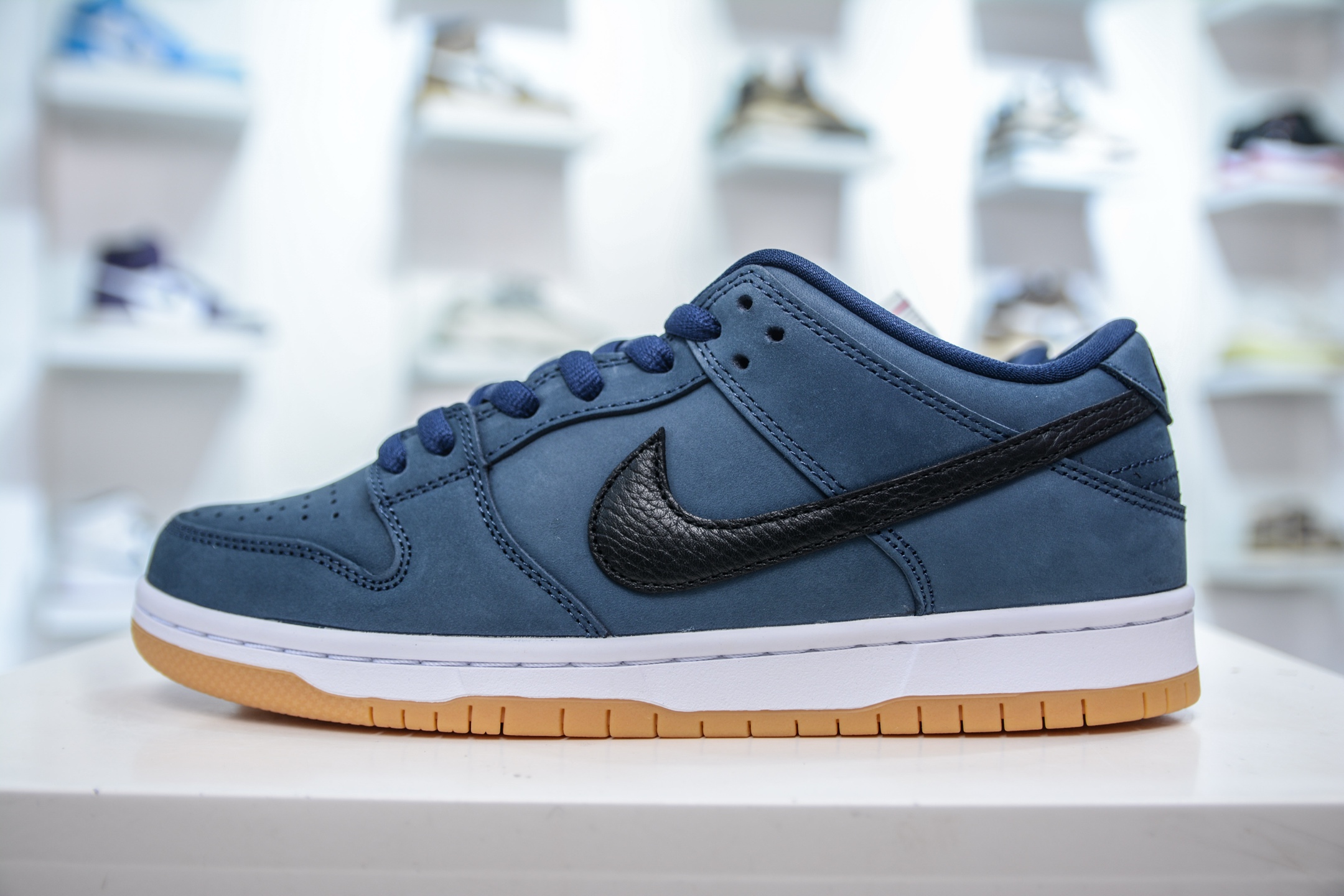 AY版 Nike Dunk SB Low Pro Iso ”Navy Gum” 海军蓝 CW7463-401