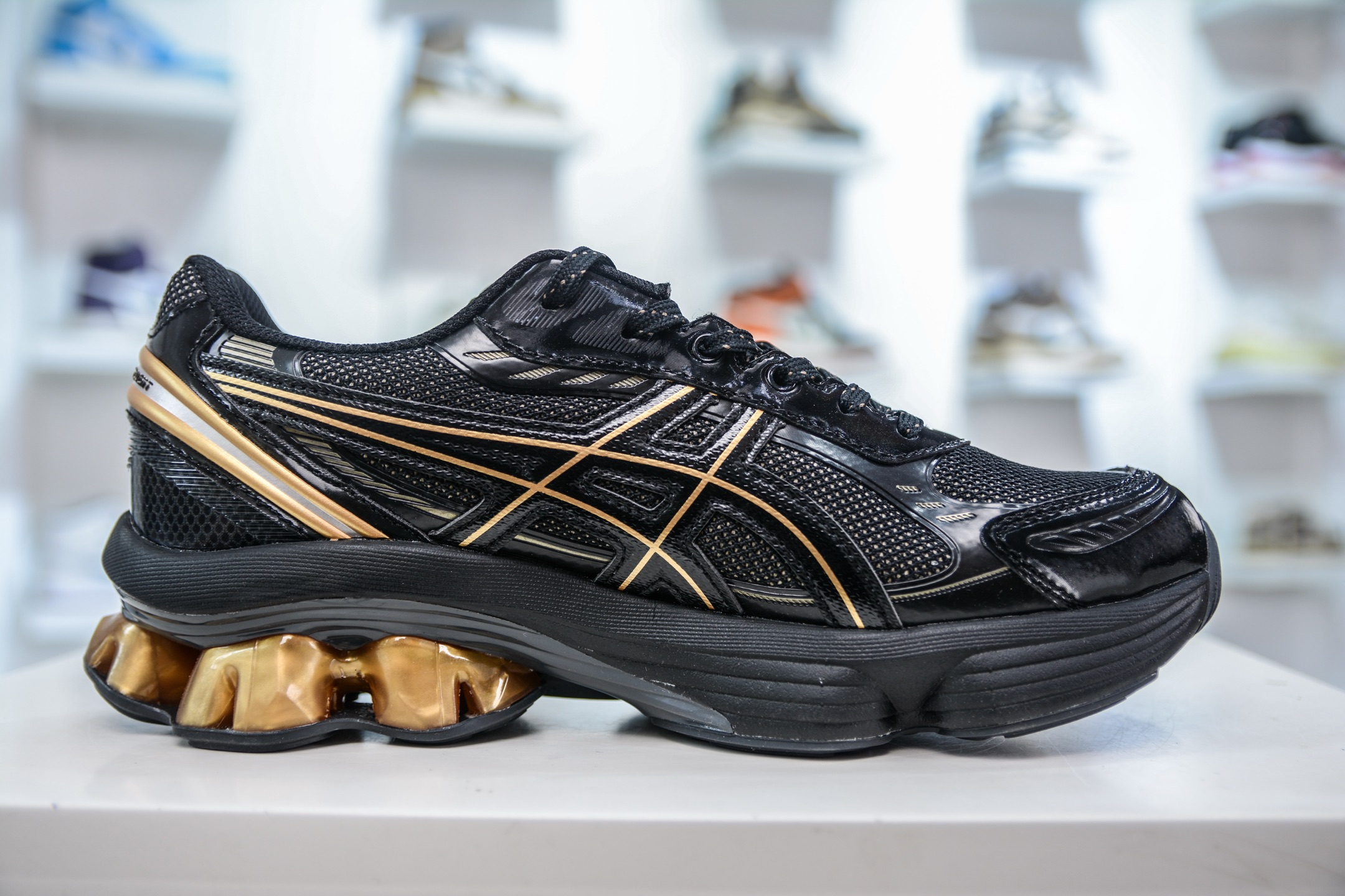 Asics Gel-Kinetic Fluent 亚瑟士运动休闲透气专业跑鞋 1203A591-001