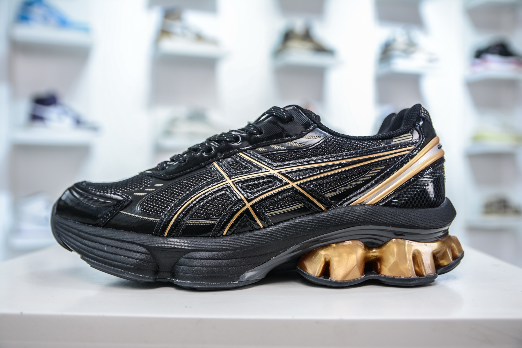 Asics Gel-Kinetic Fluent 亚瑟士运动休闲透气专业跑鞋 1203A591-001