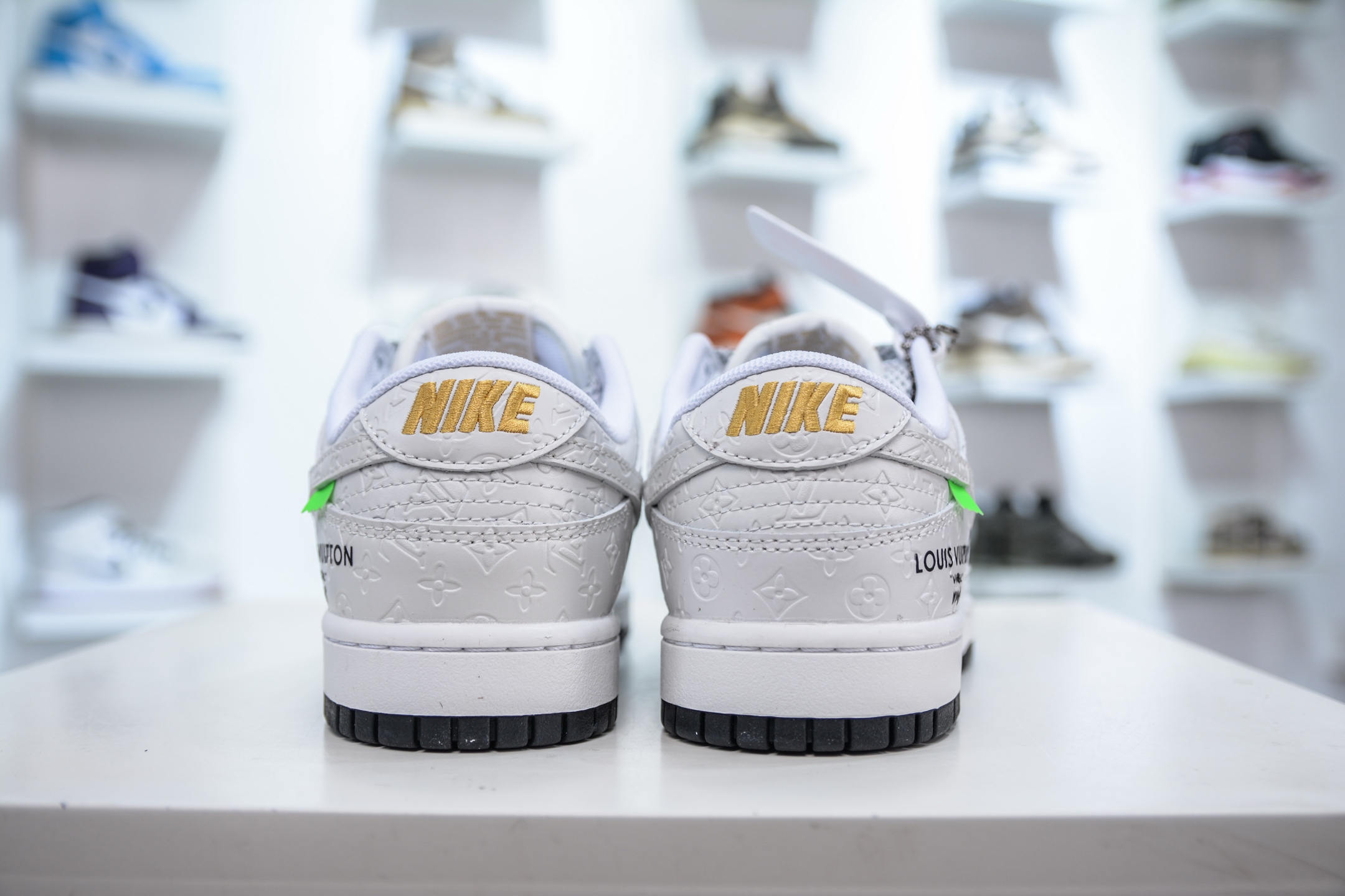 Nike SB Dunk Low x Louis Vuitton LV联名-黑白暗印花 XX3168-145