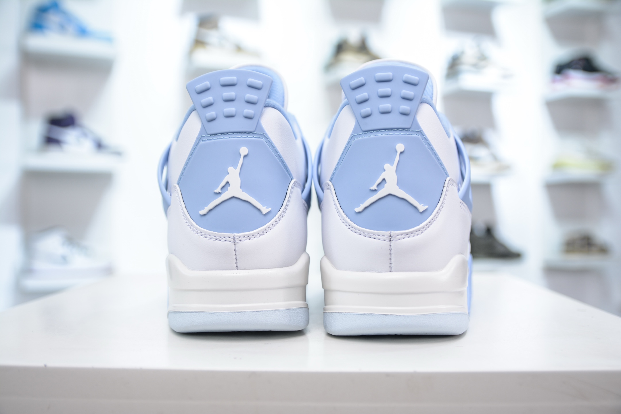 F版 Air Jordan 4 Retro ”Aluminum” 母亲节 白冰蓝 HV0823-100