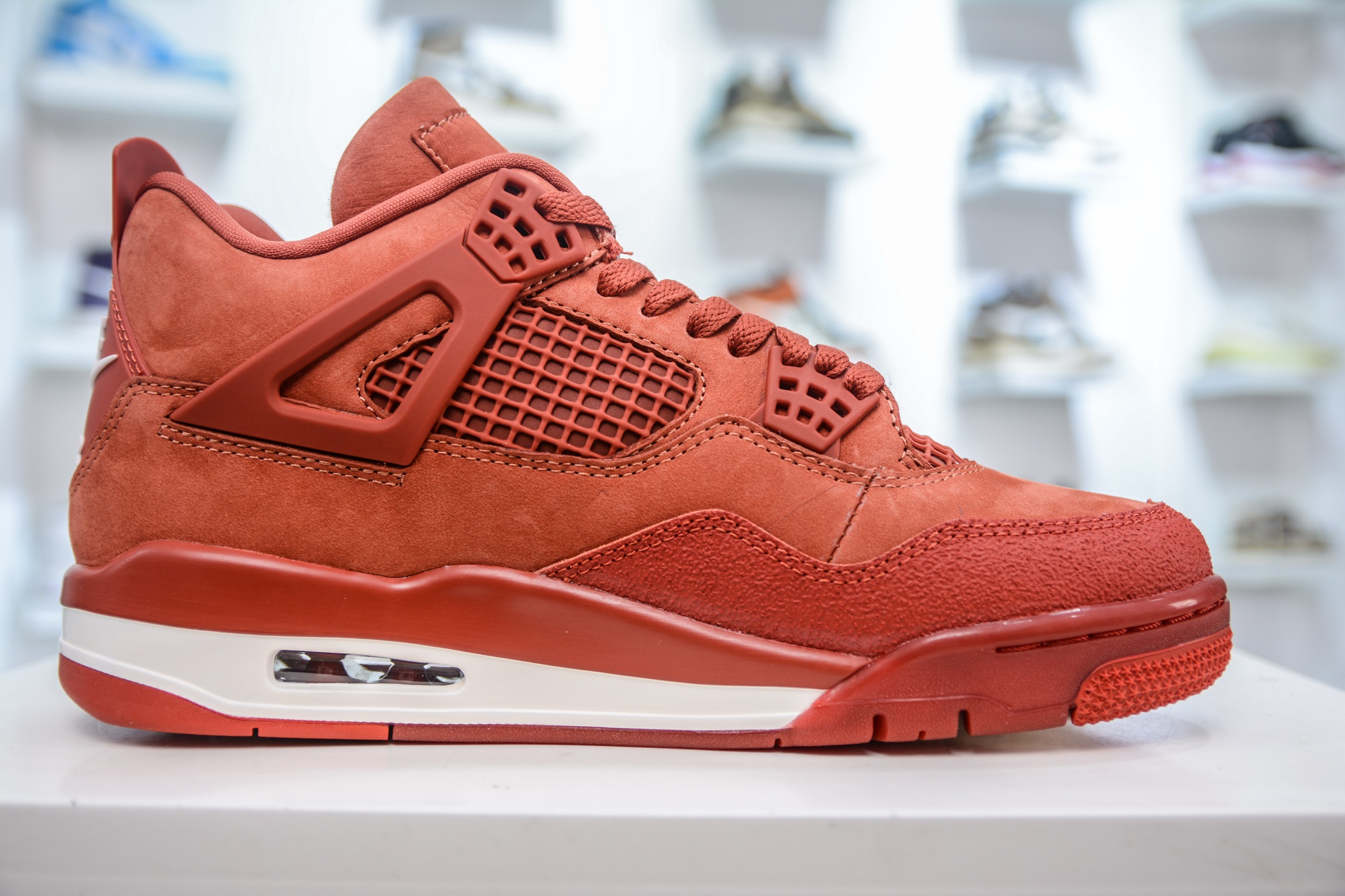 Nigel Sylvester x Air Jordan AJ4 “Brick by Brick” 联名红砖 HF4340-800