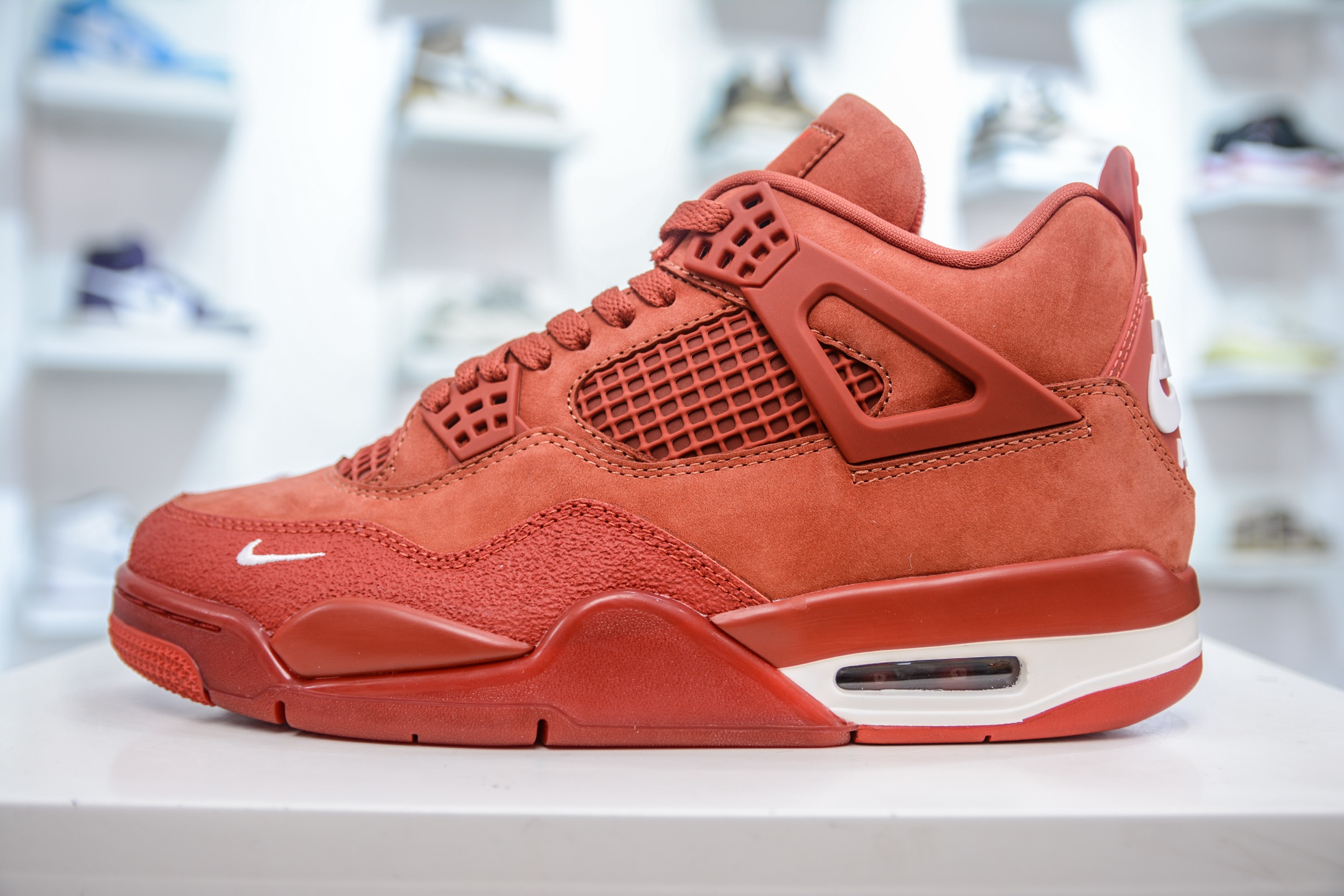 Nigel Sylvester x Air Jordan AJ4 “Brick by Brick” 联名红砖 HF4340-800