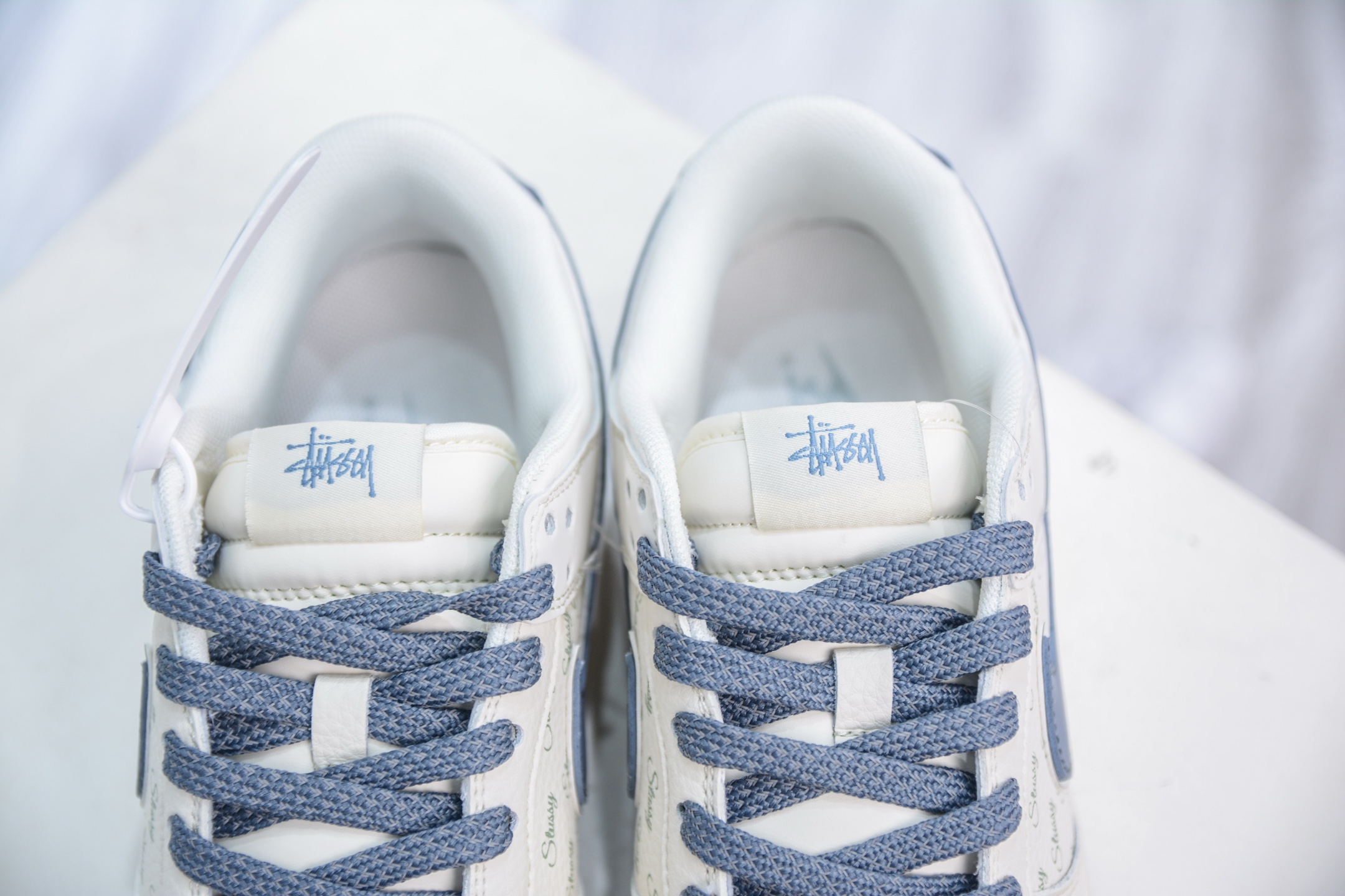 Nike SB Dunk Low x Stussy 斯图西联名-白浅蓝棕 ZH2598-247