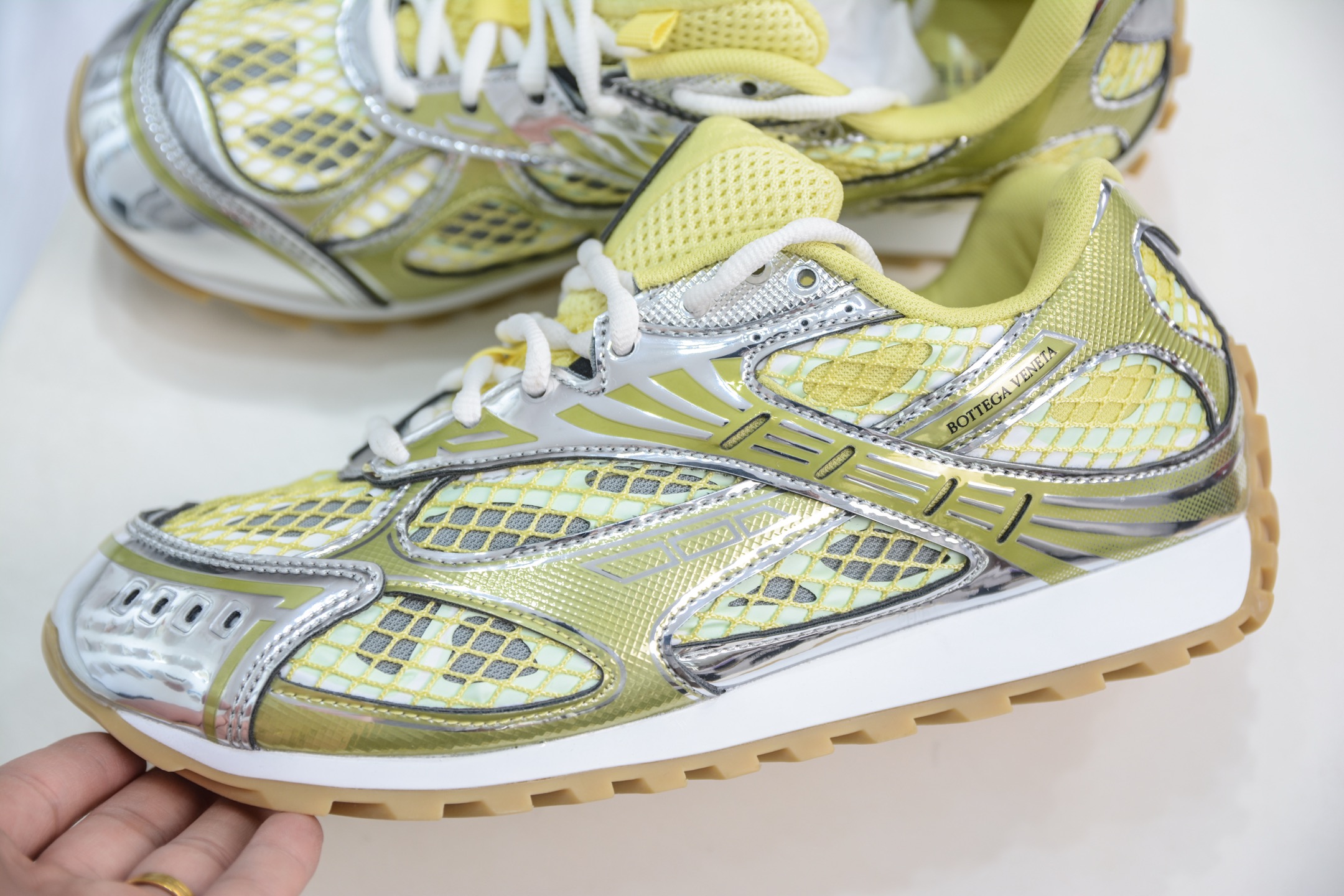 M版纯原 BOTTEGA VENETA Orbit Runner BV葆蝶家时尚休闲王一博同款老爹鞋运动鞋