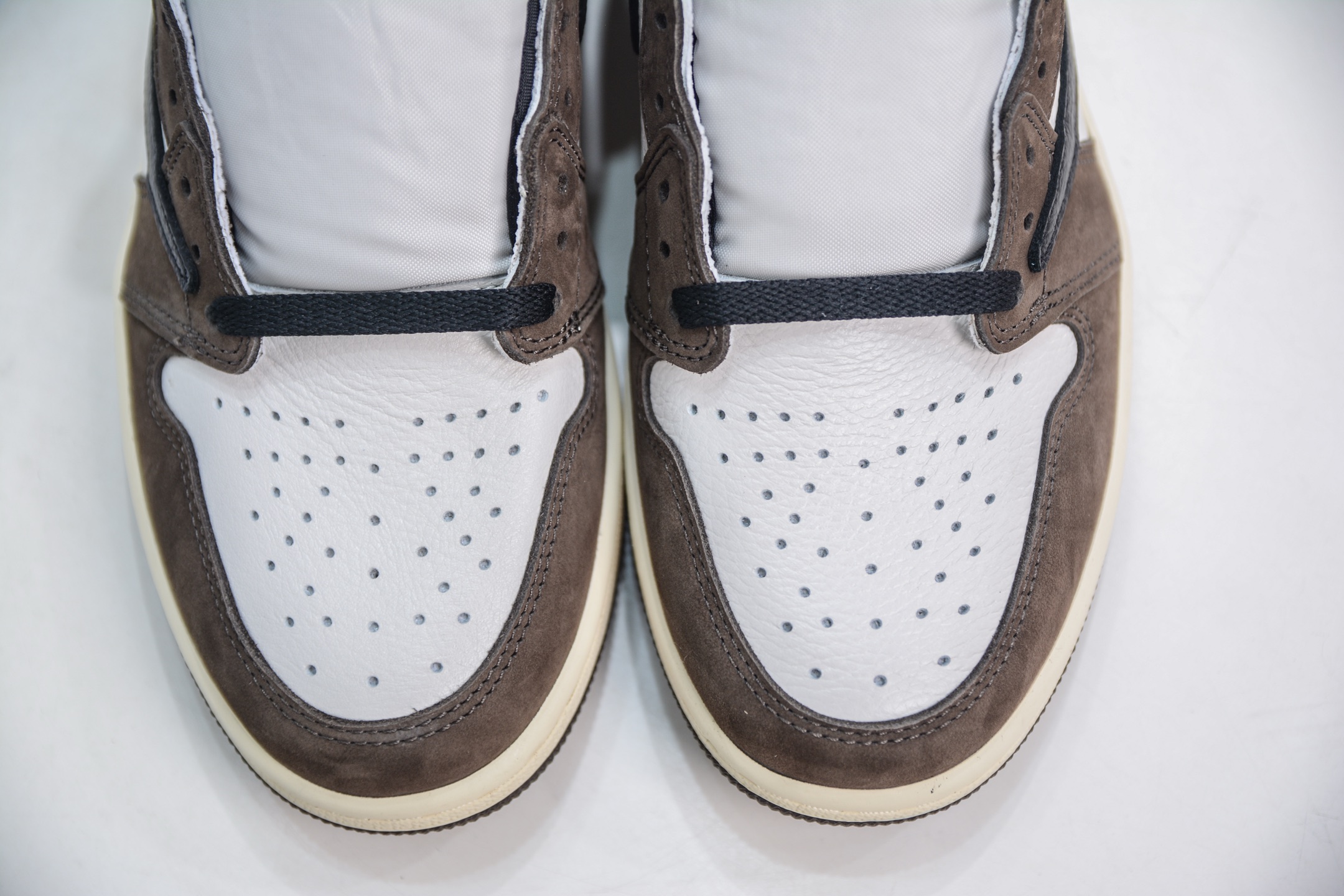 FK纯原 Travis Scott x Air Jordan AJ1 High SP TS联名深棕倒钩高帮 CD4487-100