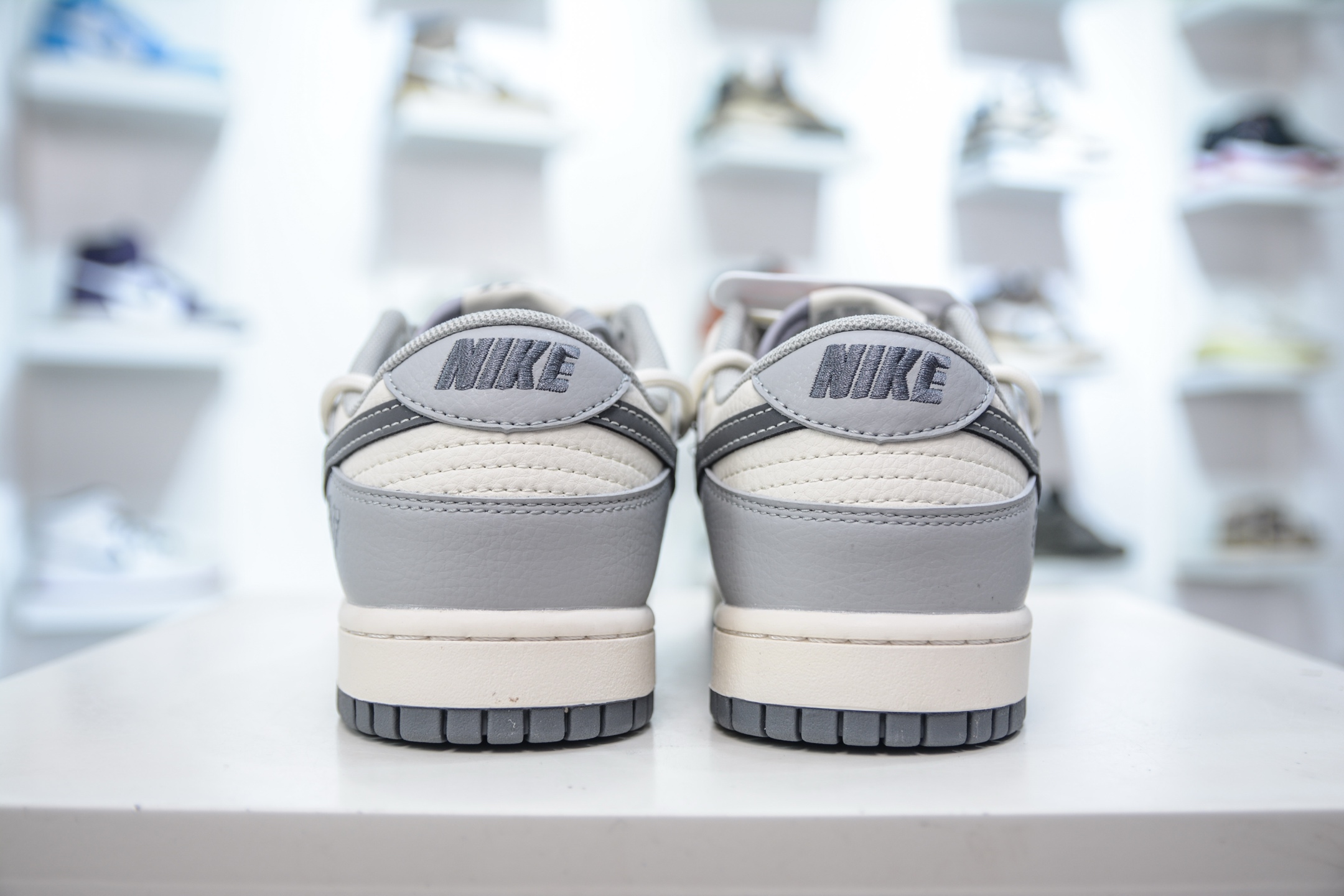 Nike SB Dunk Low x OFF-WHITE OW联名-白灰绑带 DM6868-078
