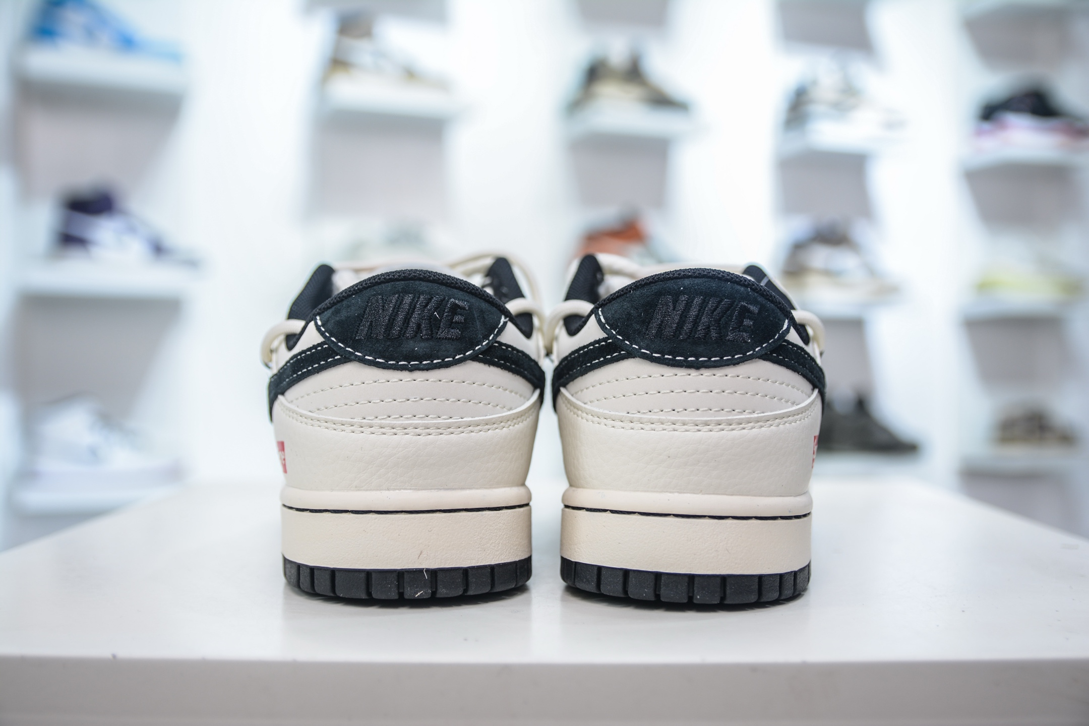 Nike SB Dunk Low x Supreme SUP联名-白黑绑带 YX5066-282