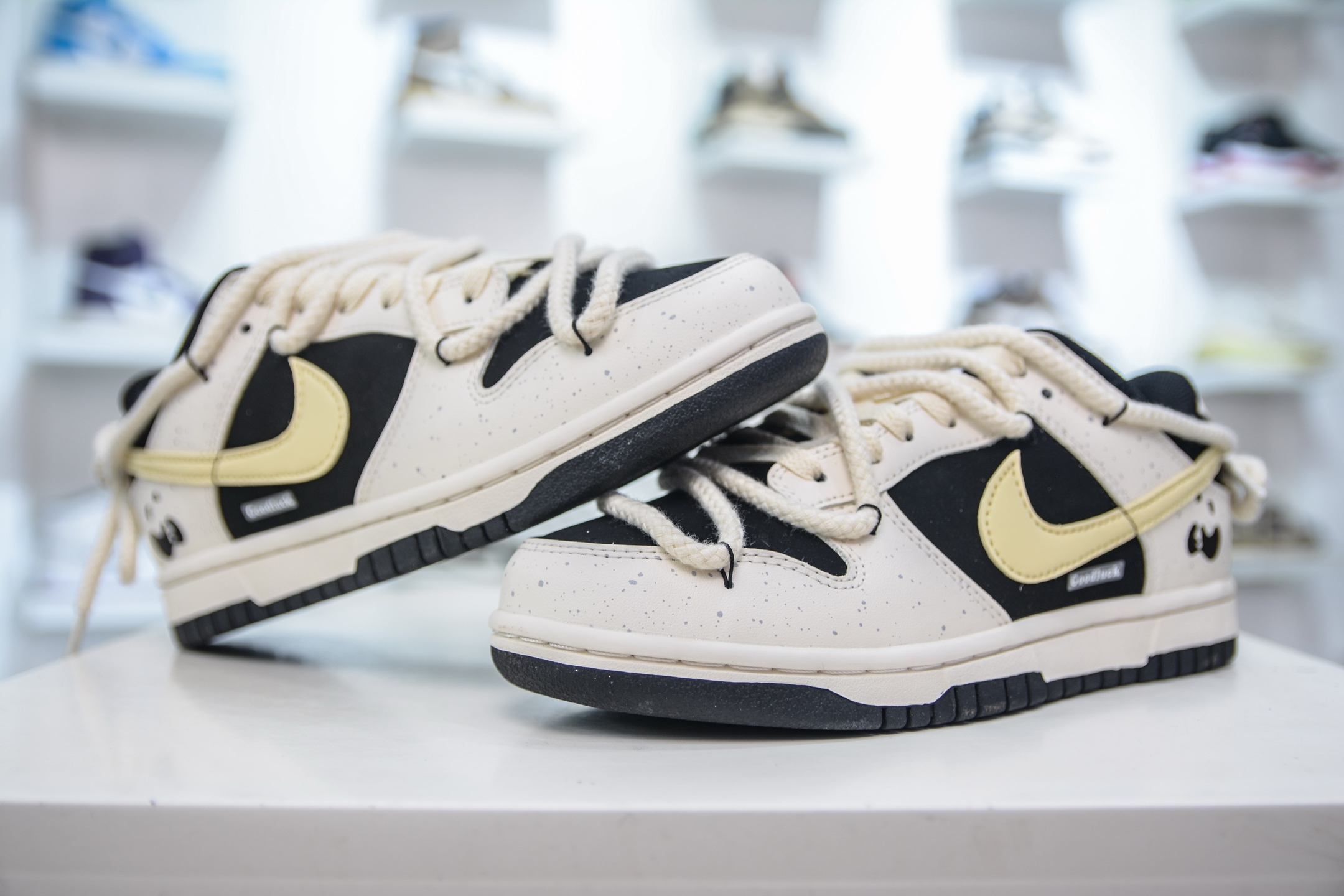 YC纯原 NK Dunk Low 奶酪小熊猫 中国风 DD1391-100