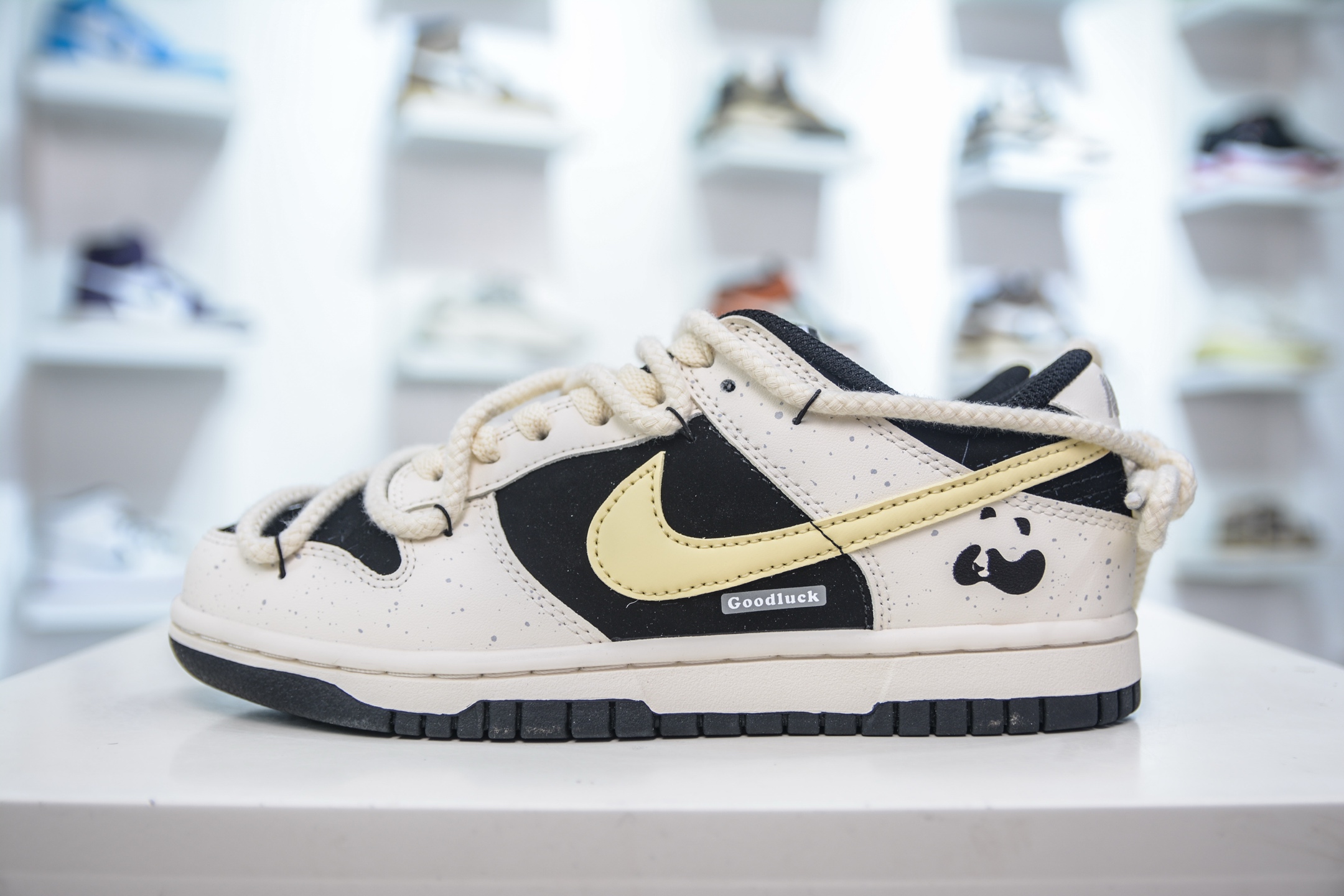 YC纯原 NK Dunk Low 奶酪小熊猫 中国风 DD1391-100