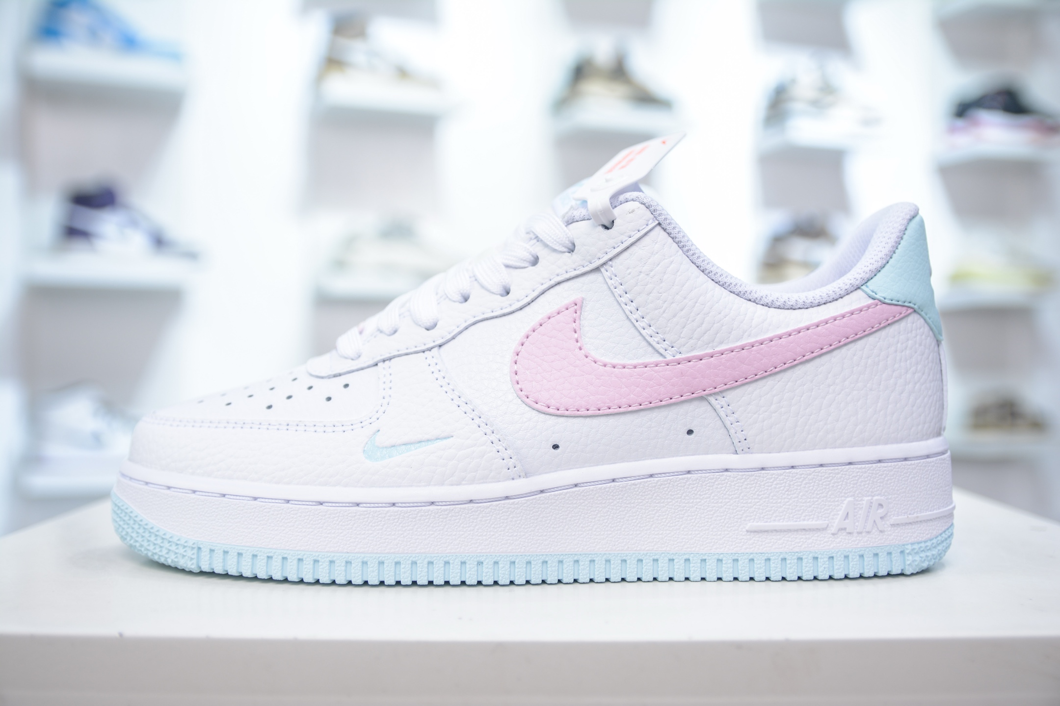 HY版纯原 Nike Air Force 1 Low 07 白蓝粉 IH0640-161