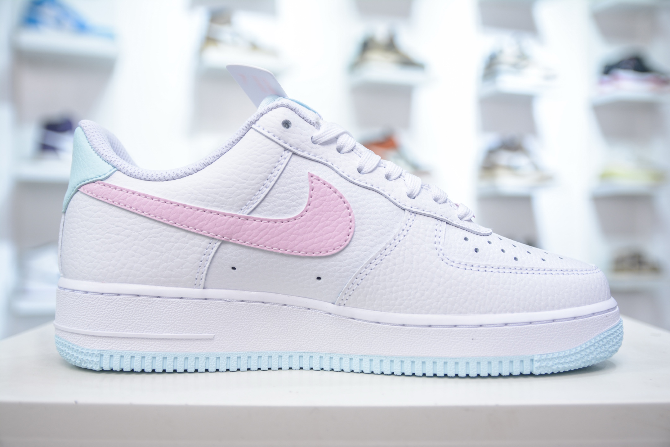 HY版纯原 Nike Air Force 1 Low 07 白蓝粉 IH0640-161