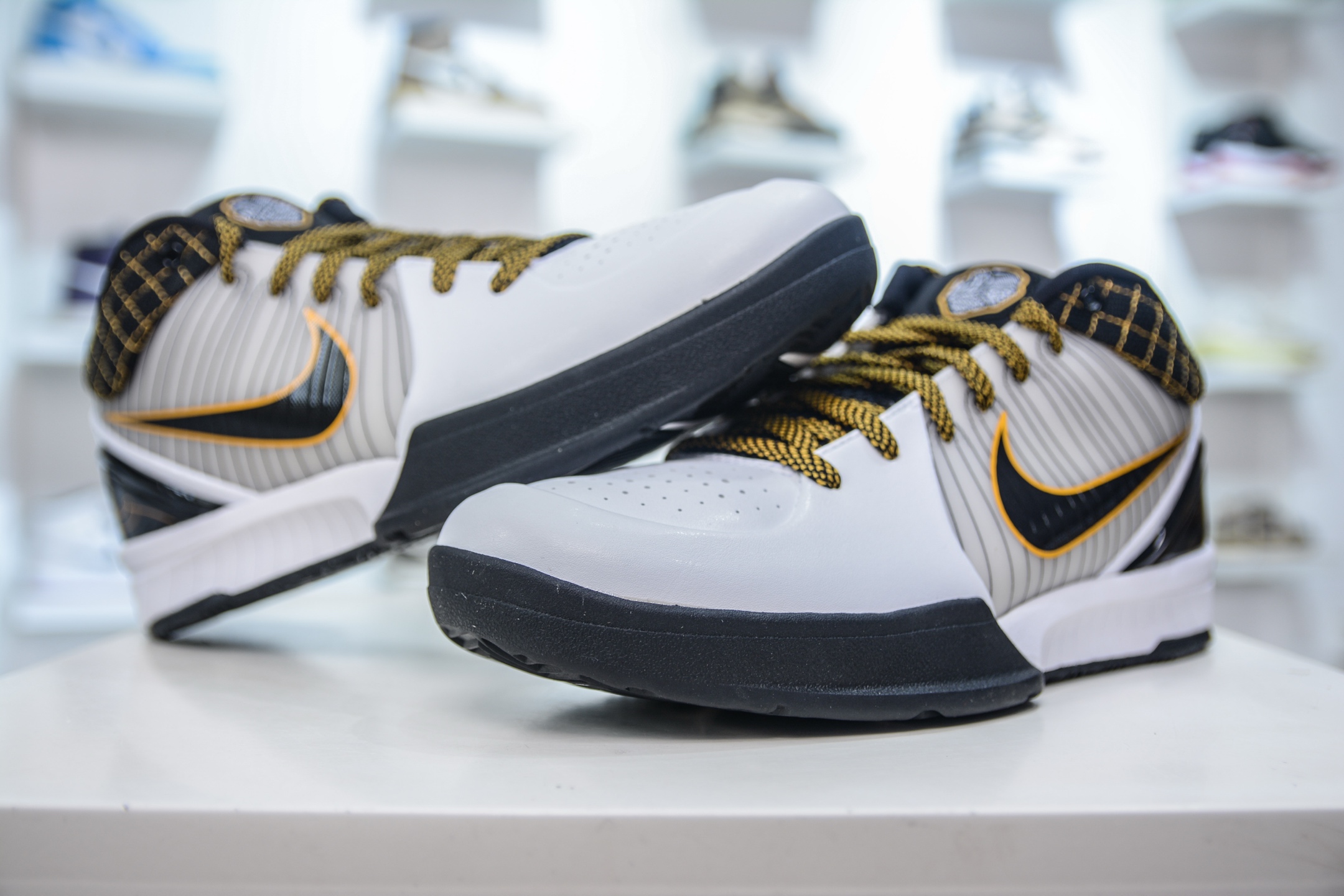 TOP纯原NK Zoom Kobe 4 Protro 科比四代 季后赛 原厂高压 Zoom Turbo气垫后掌EVA缓震 AV6339-101