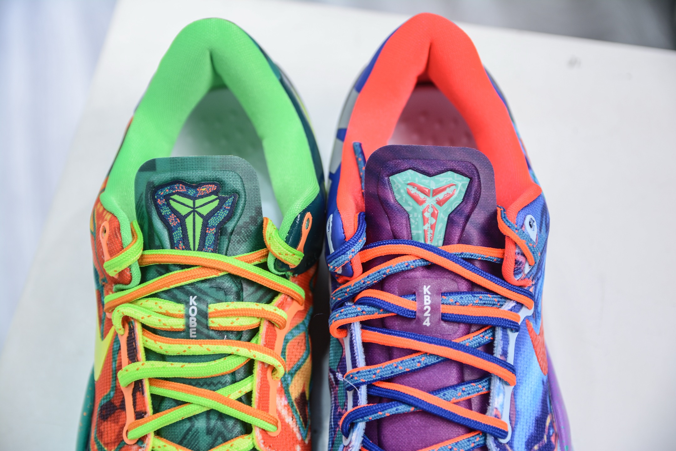 TOP纯原 NK Kobe 8 What The Kobe (WTK) 科比八代 橙蓝拼色鸳鸯 HM9621-900