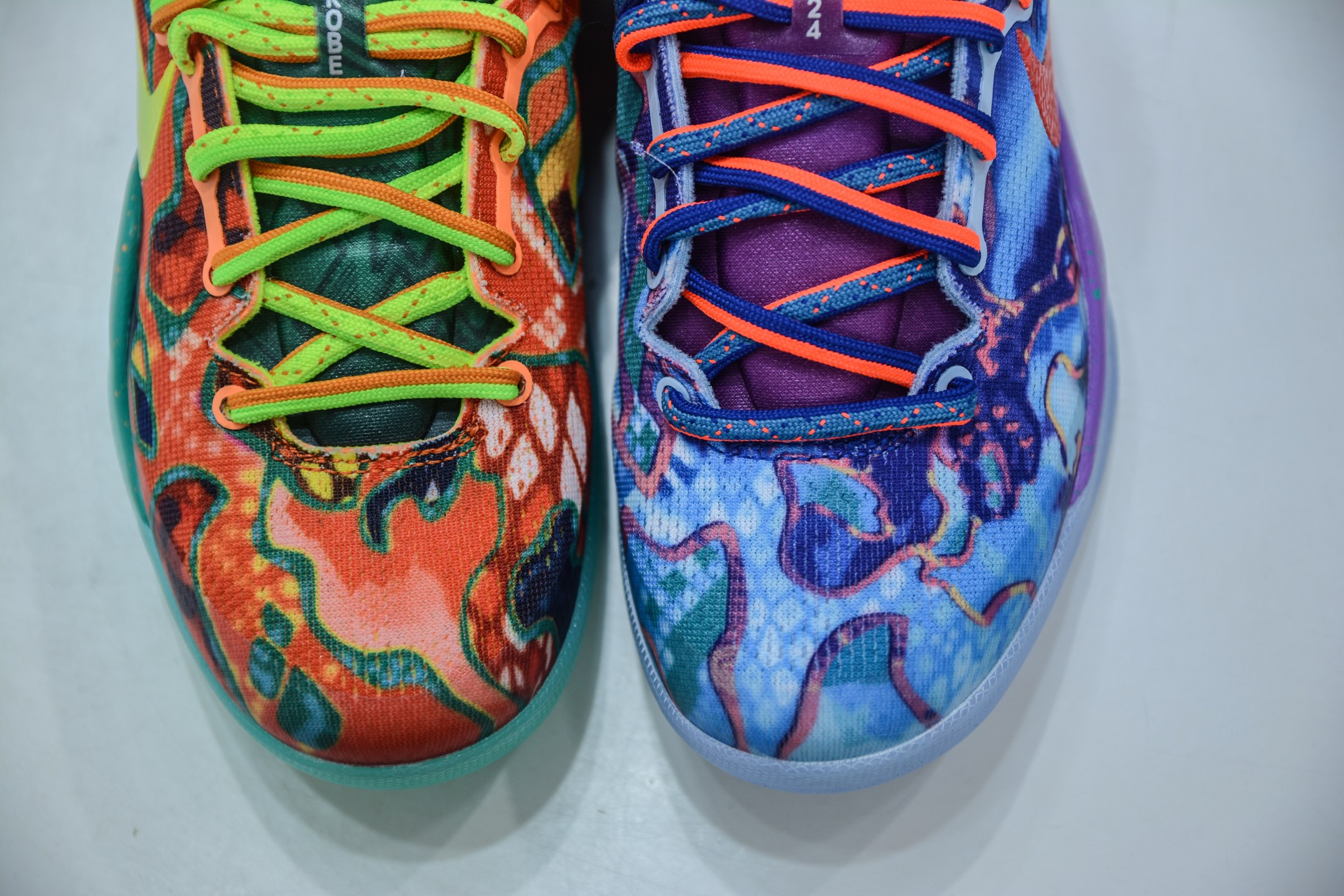 TOP纯原 NK Kobe 8 What The Kobe (WTK) 科比八代 橙蓝拼色鸳鸯 HM9621-900