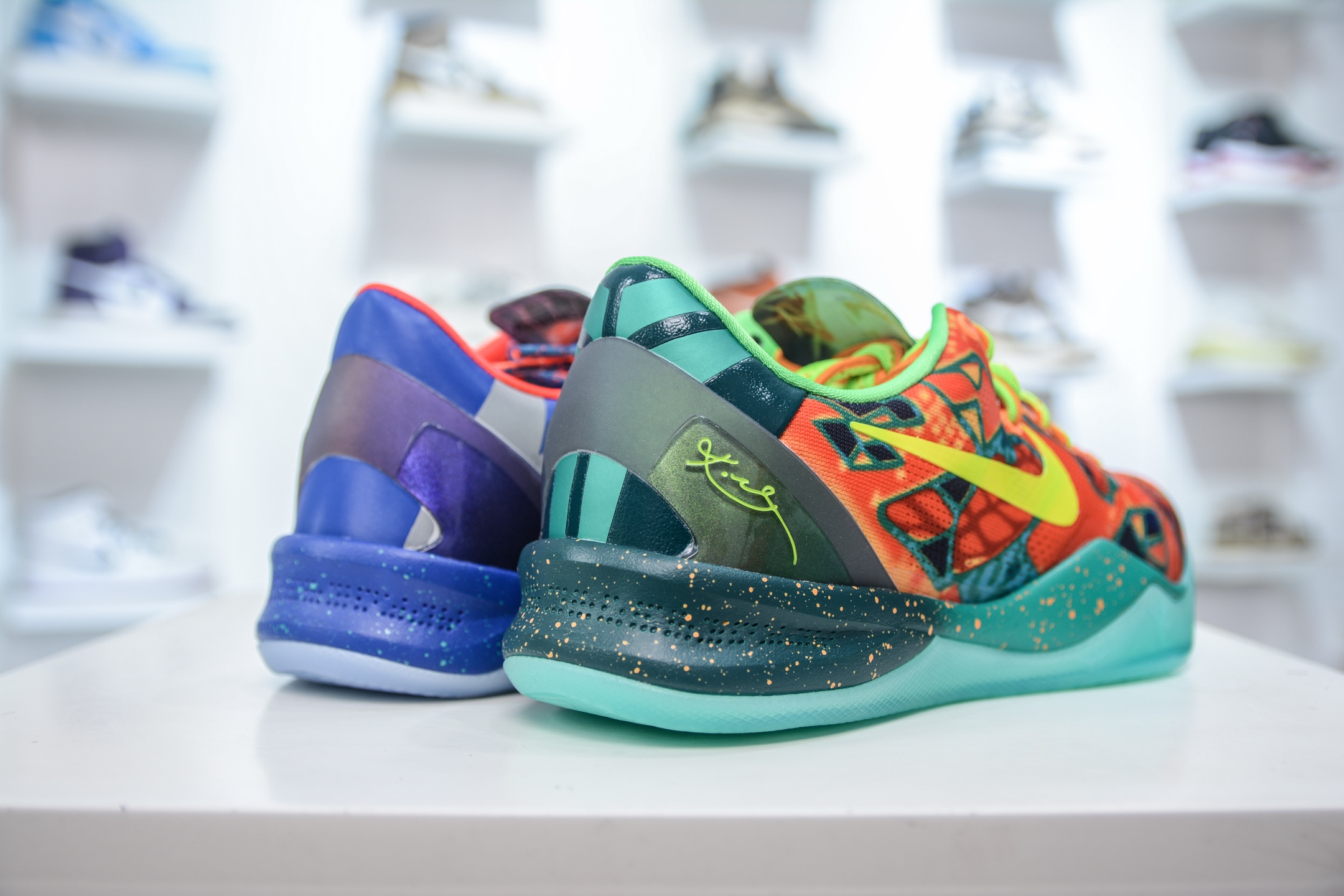 TOP纯原 NK Kobe 8 What The Kobe (WTK) 科比八代 橙蓝拼色鸳鸯 HM9621-900