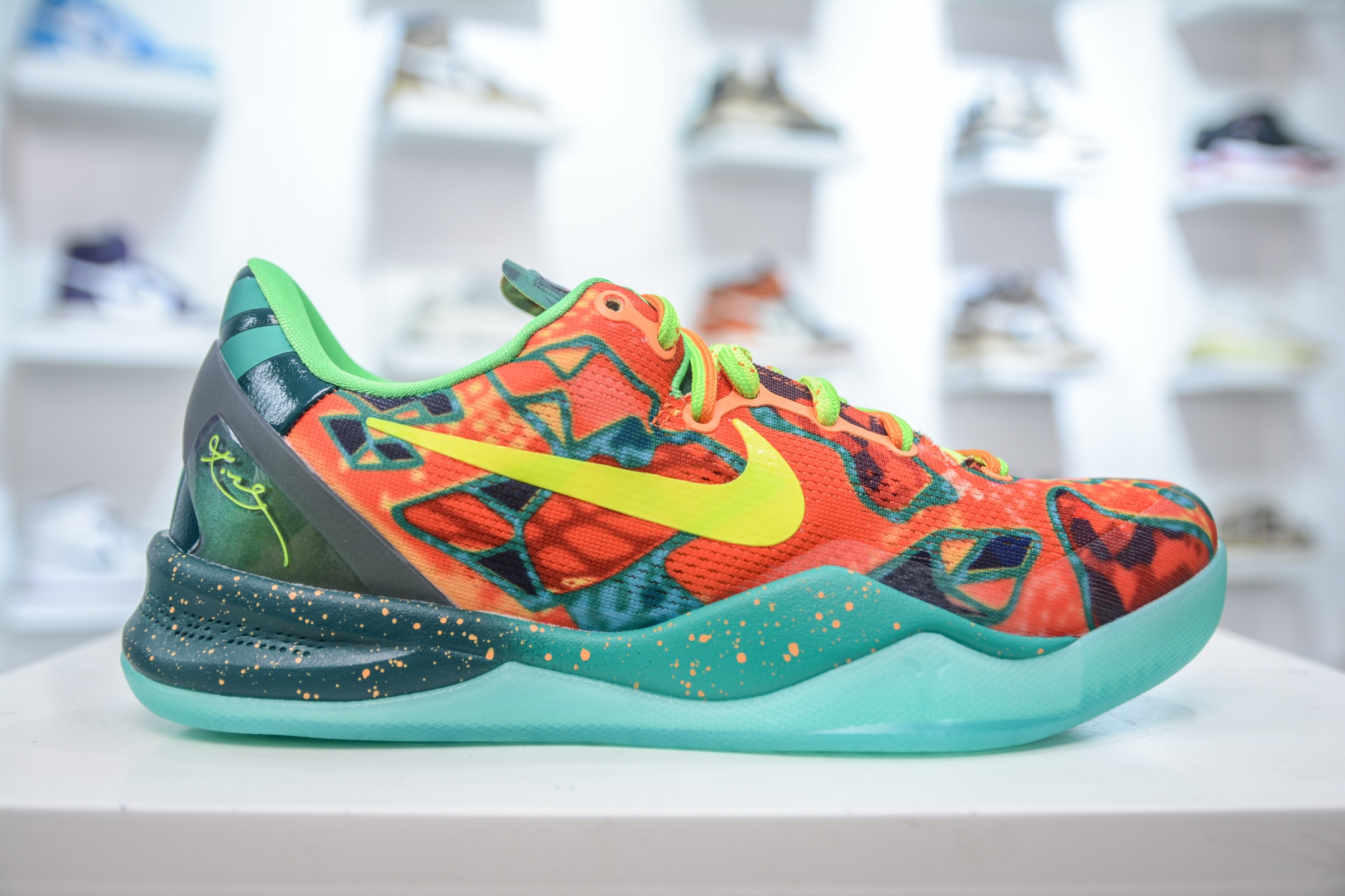 TOP纯原 NK Kobe 8 What The Kobe (WTK) 科比八代 橙蓝拼色鸳鸯 HM9621-900