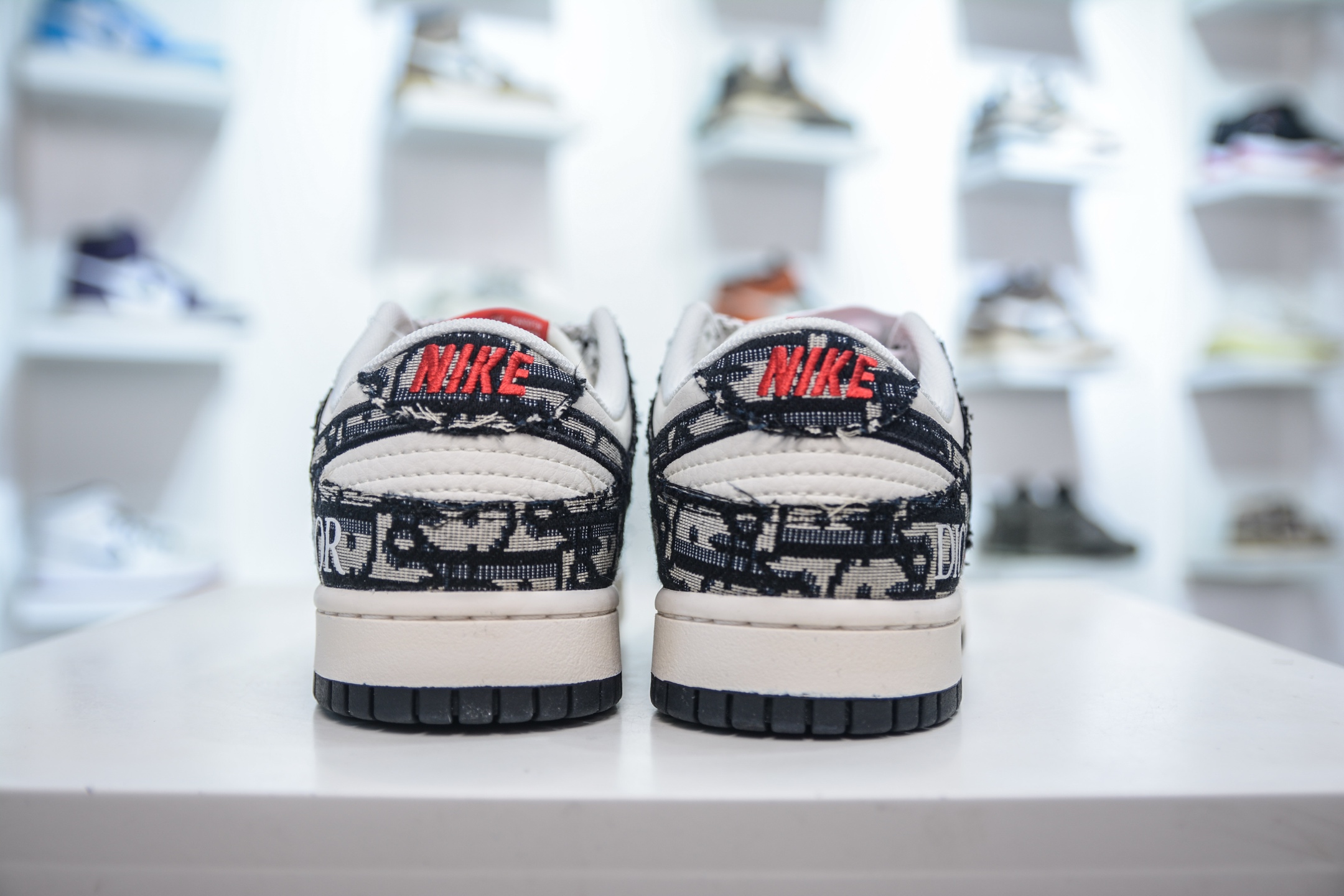 Dior x Nike SB Dunk Low 迪奥联名-黑白字母印花 SJ2558-015