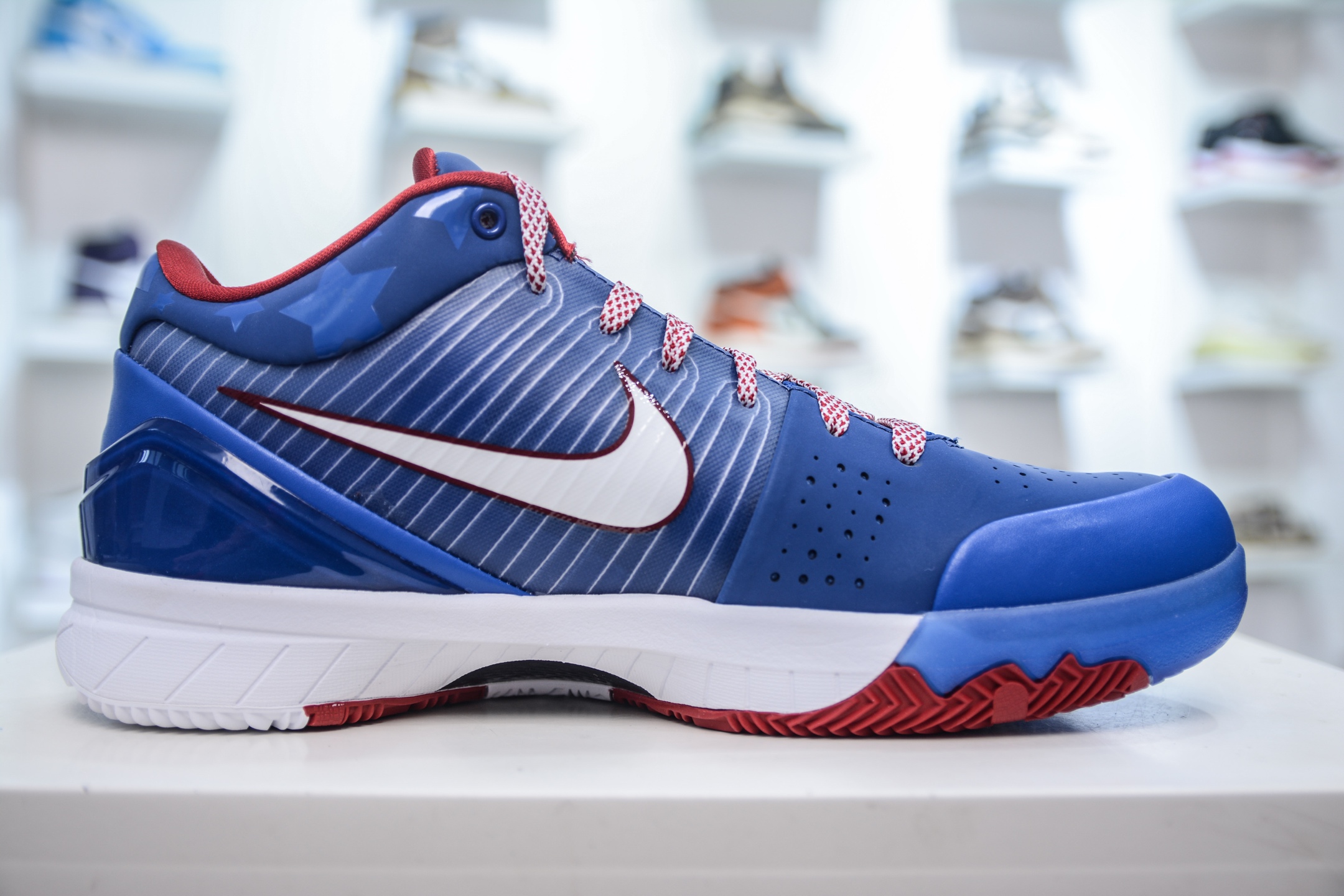 TOP纯原 NK Zoom Kobe 4 科比四代 费城蓝色 Zoom Turbo气垫后掌EVA缓震 FQ3545-400