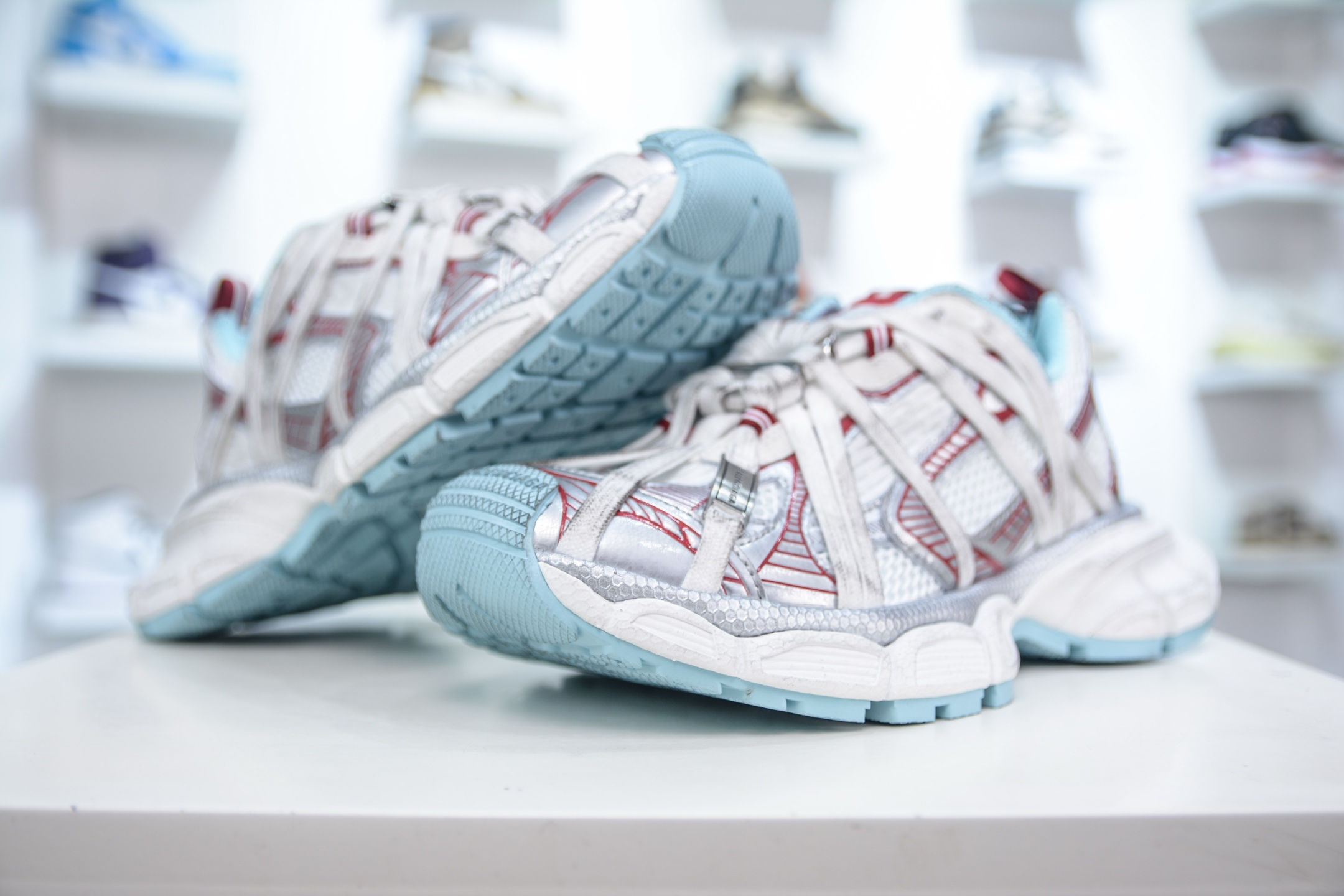 XA版本顶级Balenciaga Phantom Sneaker 3XL 24ss 绑带款 巴黎世家全新十代半潮流跑鞋 825599 W3XCH 1614