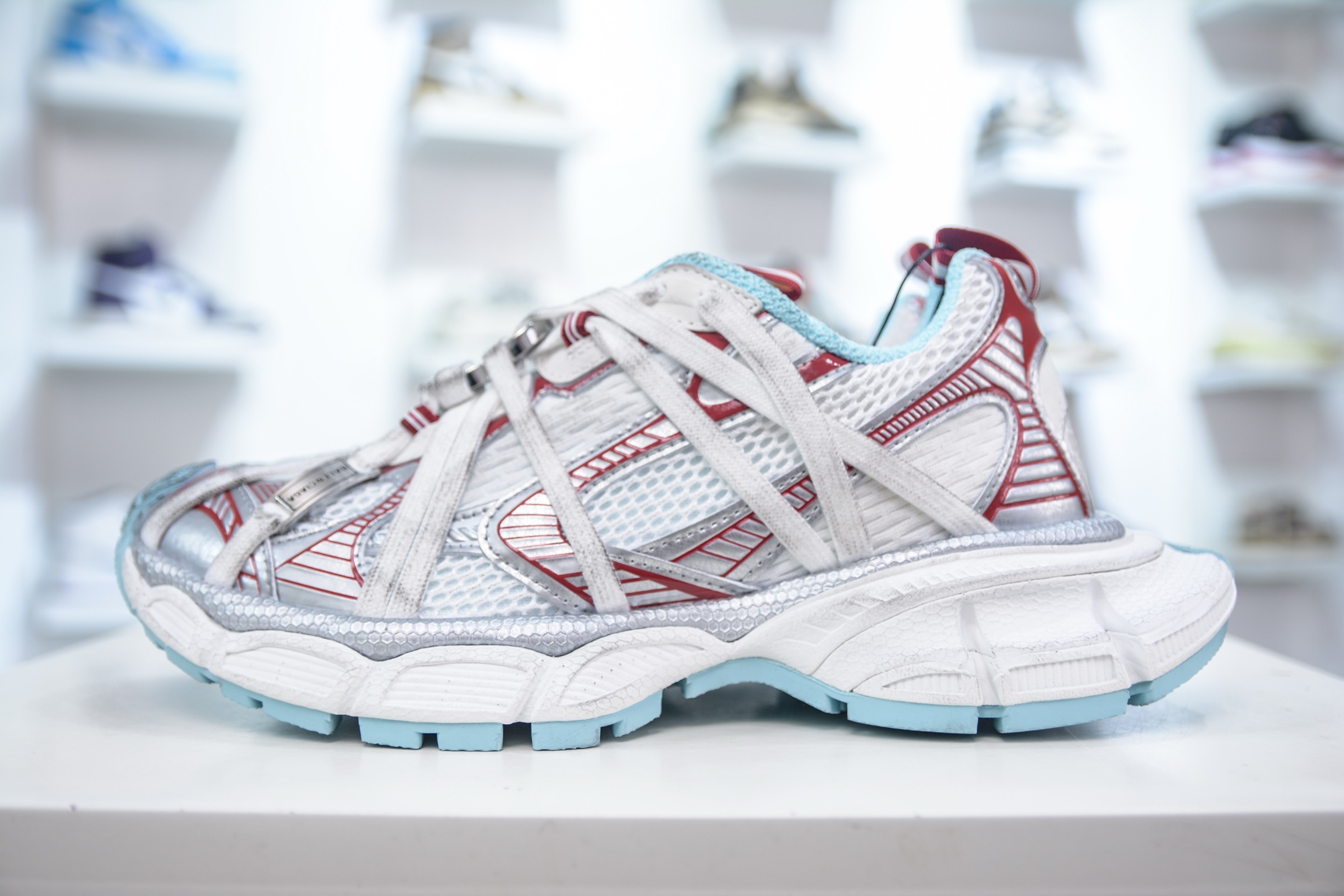 XA版本顶级Balenciaga Phantom Sneaker 3XL 24ss 绑带款 巴黎世家全新十代半潮流跑鞋 825599 W3XCH 1614