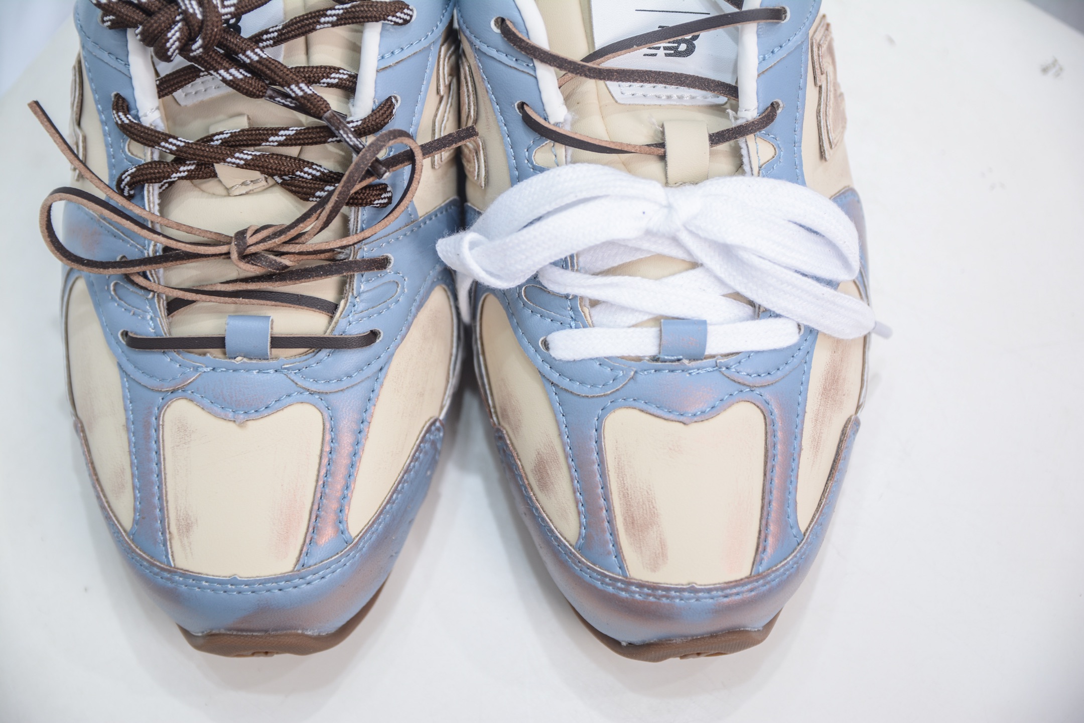 MiuMiu x New Balance 530系列 意大利奢侈品牌/缪缪联名款 低帮经典复古休闲半拖