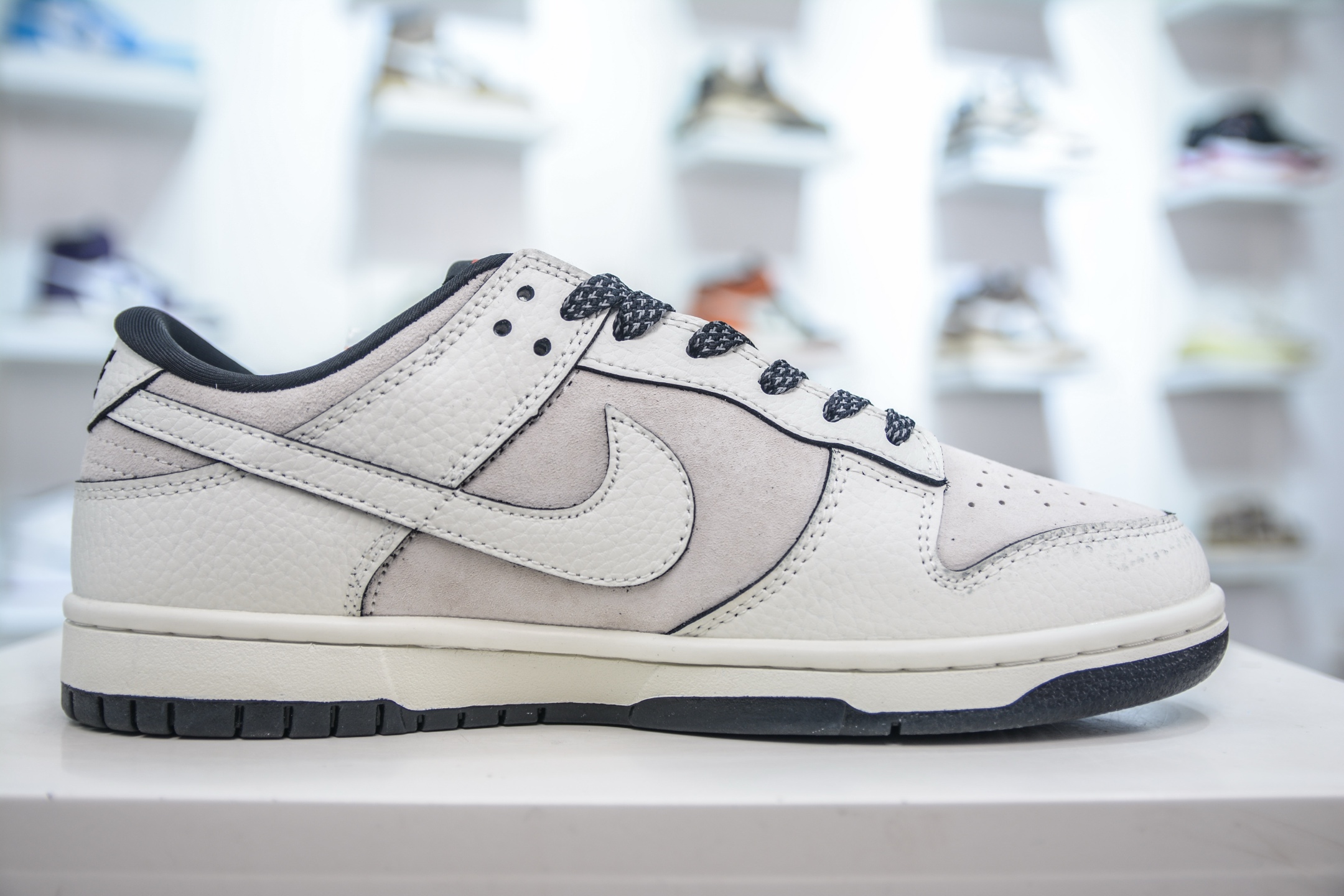 Nike SB Dunk Low x Supreme SUP联名-白红黑 SC9207-410