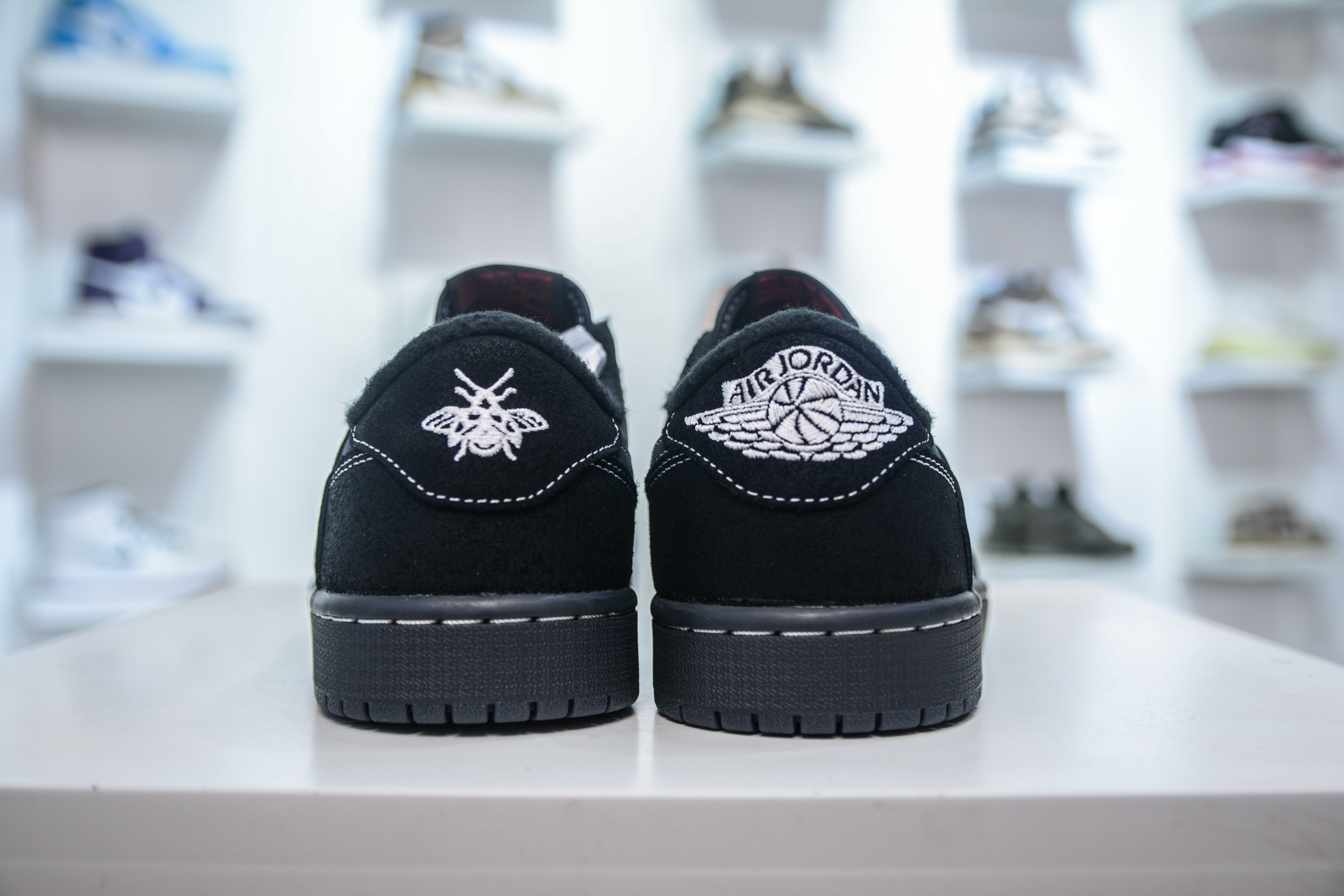 FK纯原 Travis Scott x Air Jordan AJ1 Low TS联名 倒钩4.0低帮 黑武士 DM7866-001