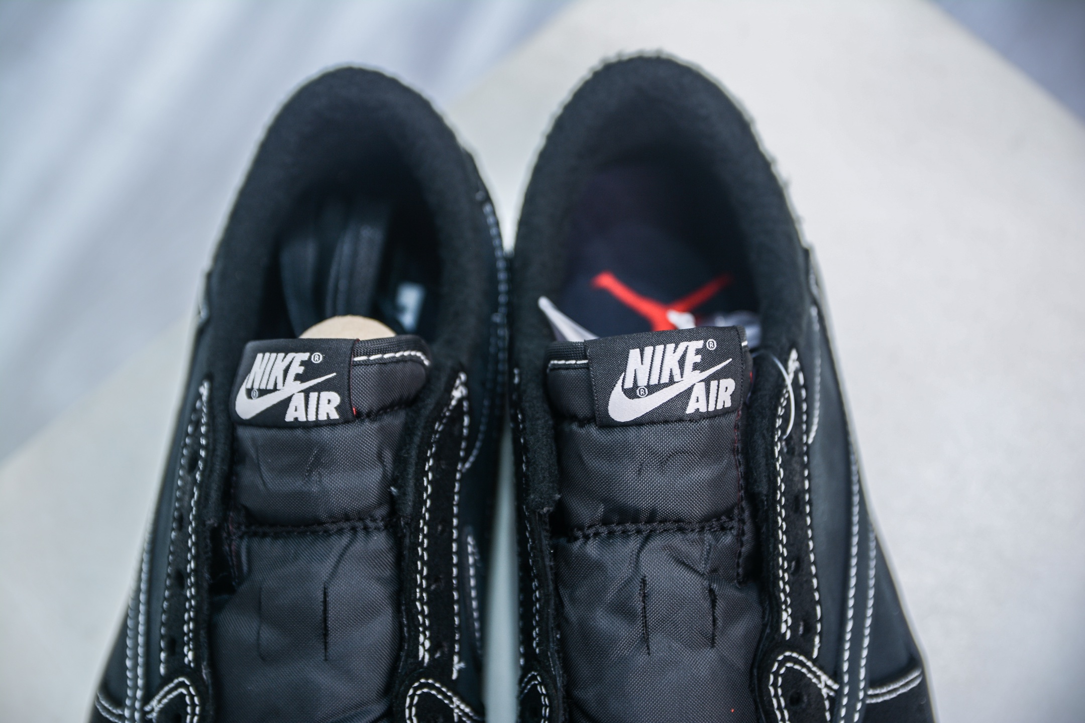 FK纯原 Travis Scott x Air Jordan AJ1 Low TS联名 倒钩4.0低帮 黑武士 DM7866-001
