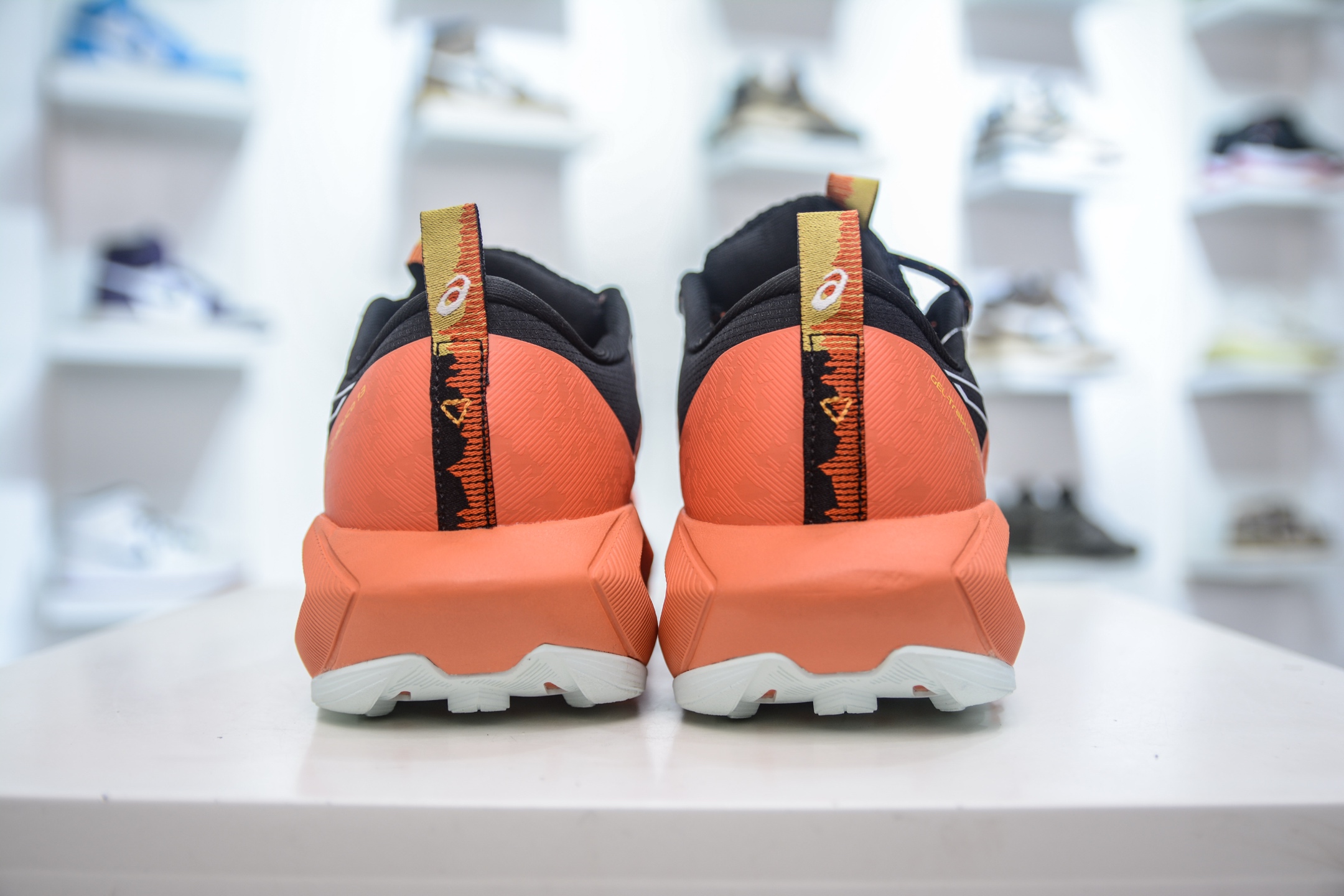 Asics Gel-Trabuco 13 复古亚瑟士透气休闲鞋缓震男子耐磨跑步鞋 1011B973-800