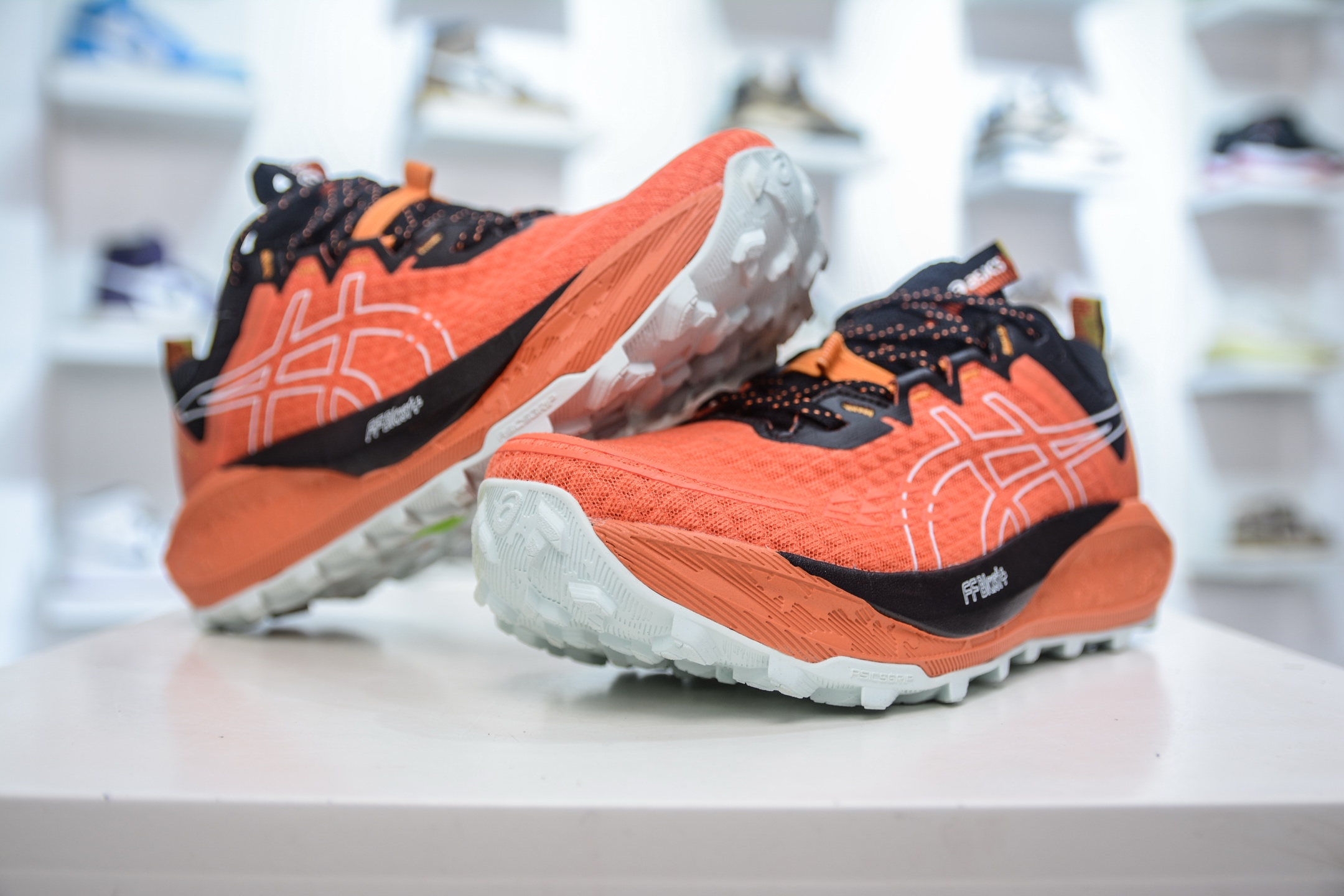 Asics Gel-Trabuco 13 复古亚瑟士透气休闲鞋缓震男子耐磨跑步鞋 1011B973-800
