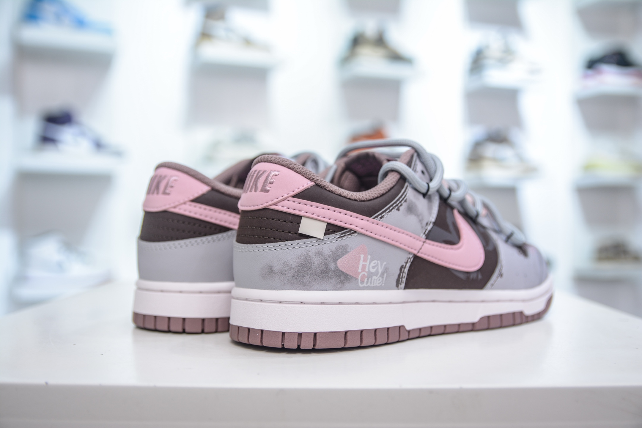 YC纯原 NK Dunk Low 粉梦副歌 粉棕黑 FZ3611-208