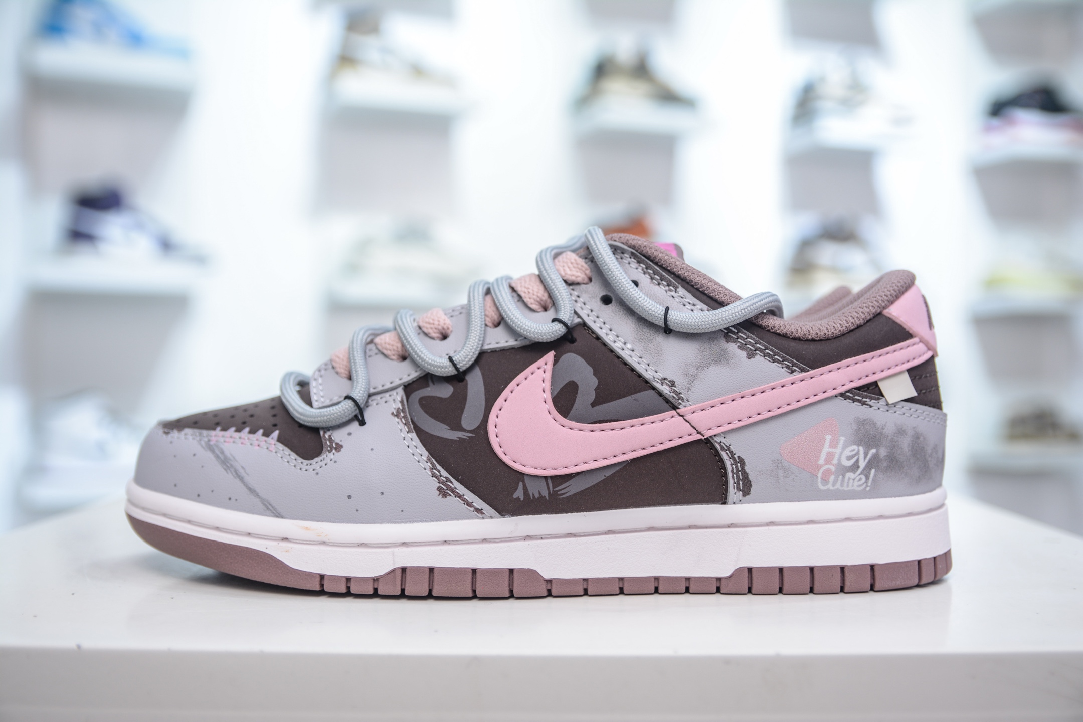 YC纯原 NK Dunk Low 粉梦副歌 粉棕黑 FZ3611-208