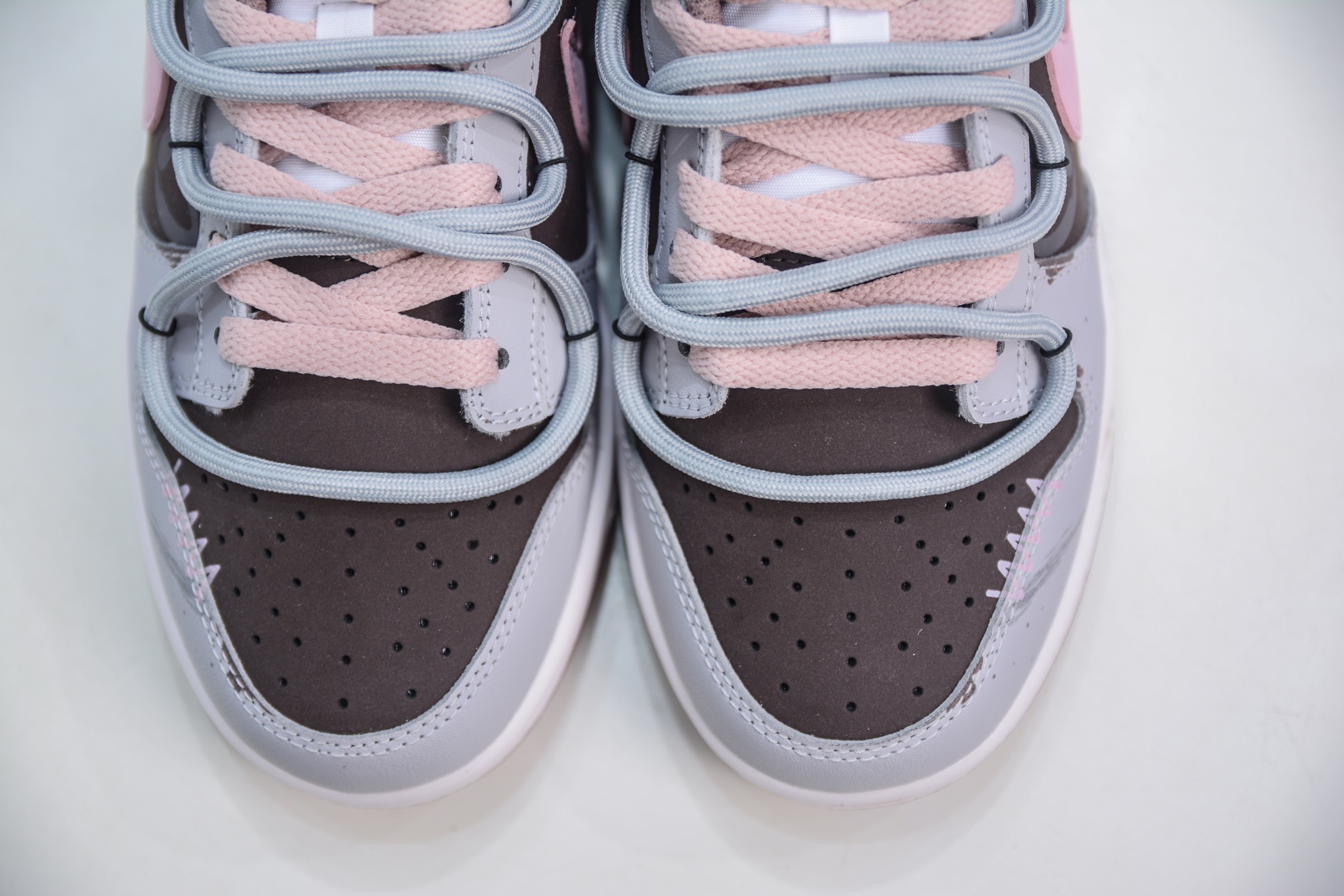YC纯原 NK Dunk Low 粉梦副歌 粉棕黑 FZ3611-208