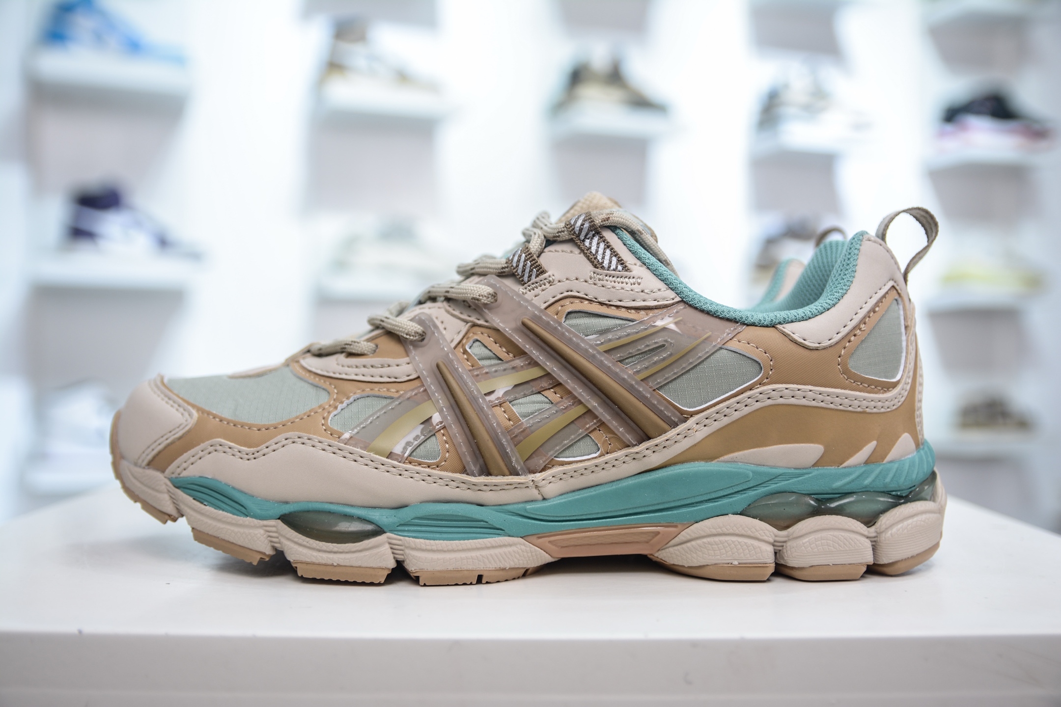 Asics Gel-NYC 纯原版本 亚瑟士运动休闲透气专业跑鞋 1203A558-300