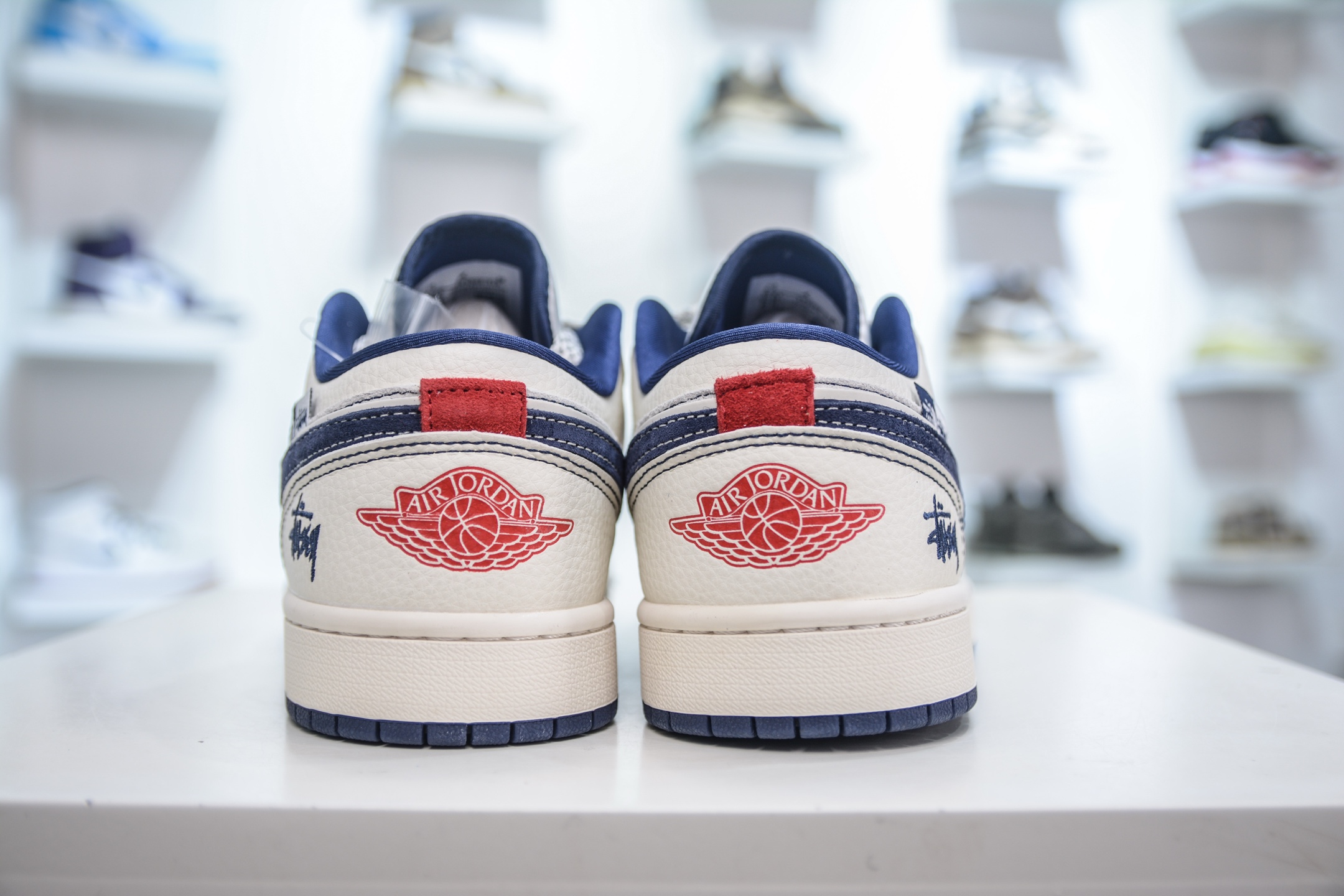 Nike Air Jordan 1 x Stussy 蛇年限定 斯图西联名-蓝勾织布 YX5066-316