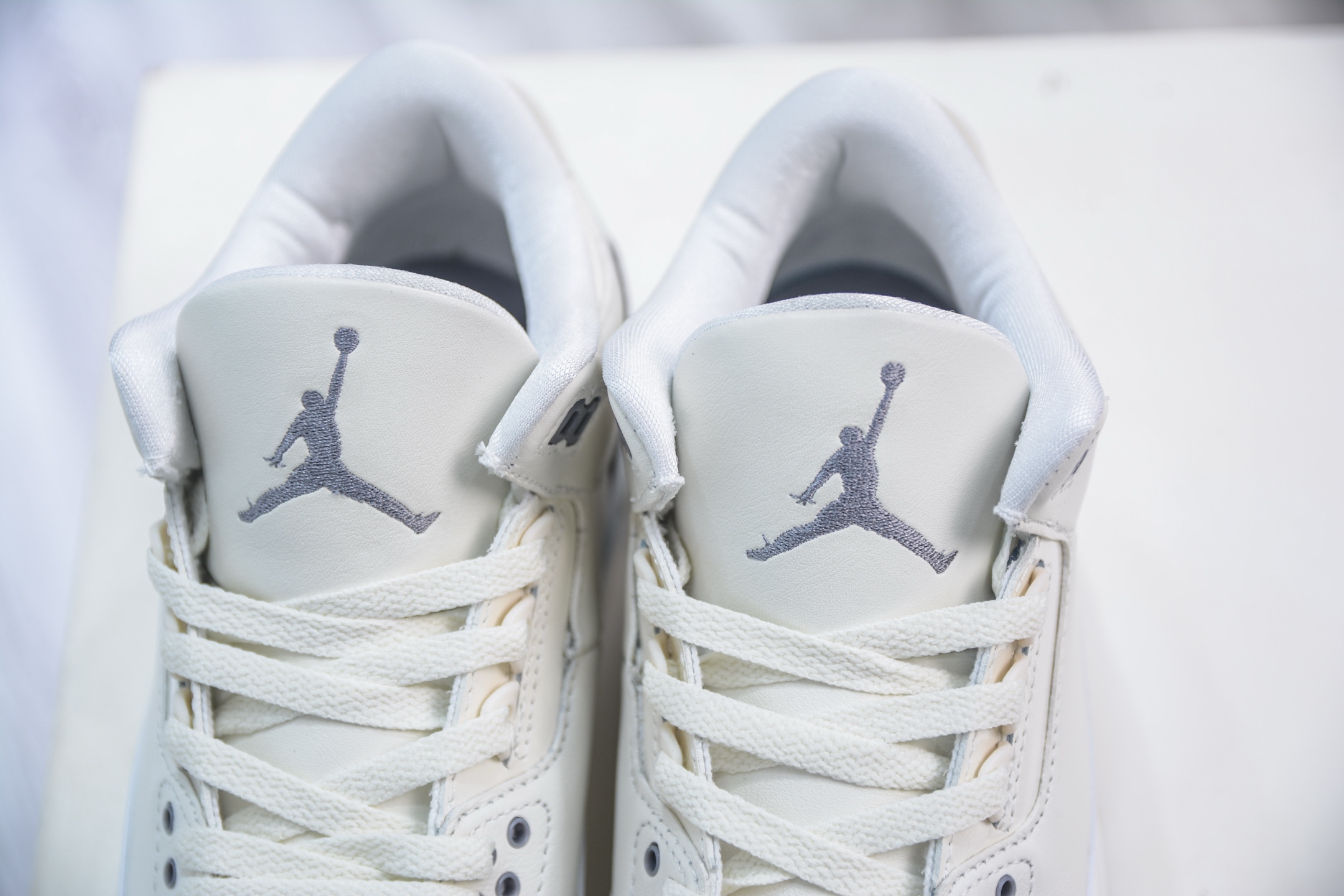 F版 Air Jordan 3 Retro”Sail Metallic Silver” AJ3 乔丹3代金属白银 CK9246-100