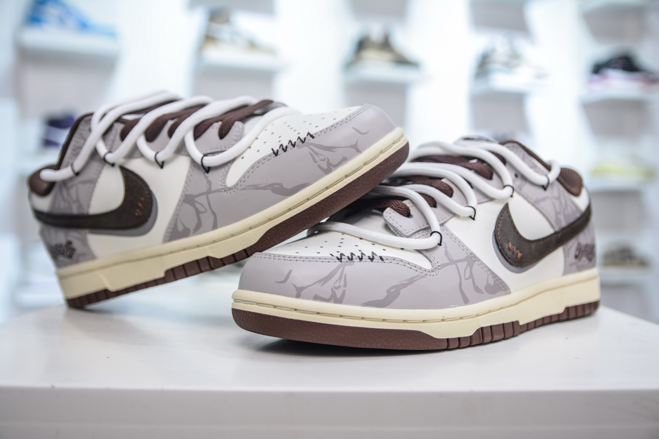 YC纯原 NK Dunk Low 破碎网格 此款灵感来源于复古机能风 DD1503-124