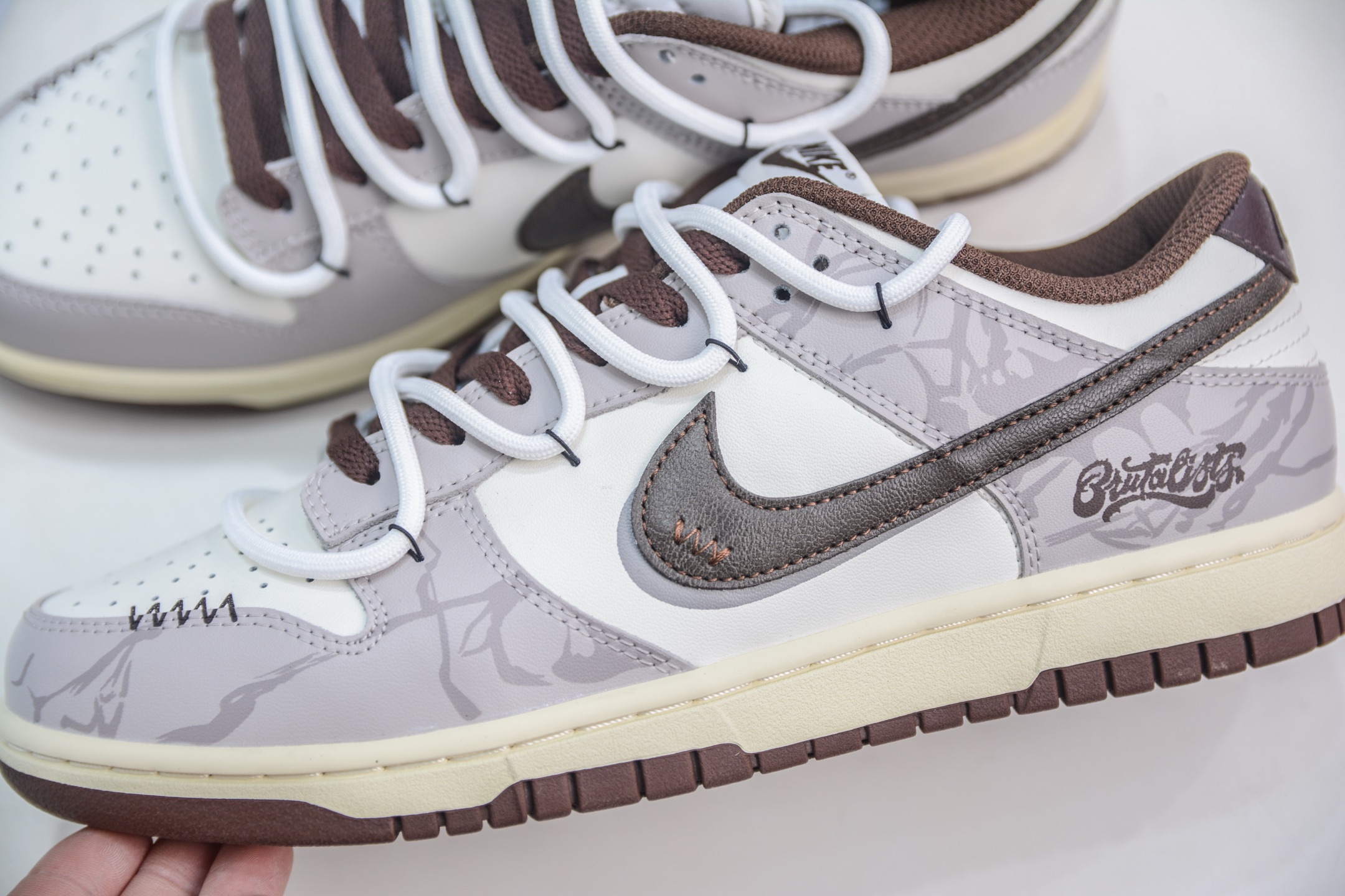 YC纯原 NK Dunk Low 破碎网格 此款灵感来源于复古机能风 DD1503-124