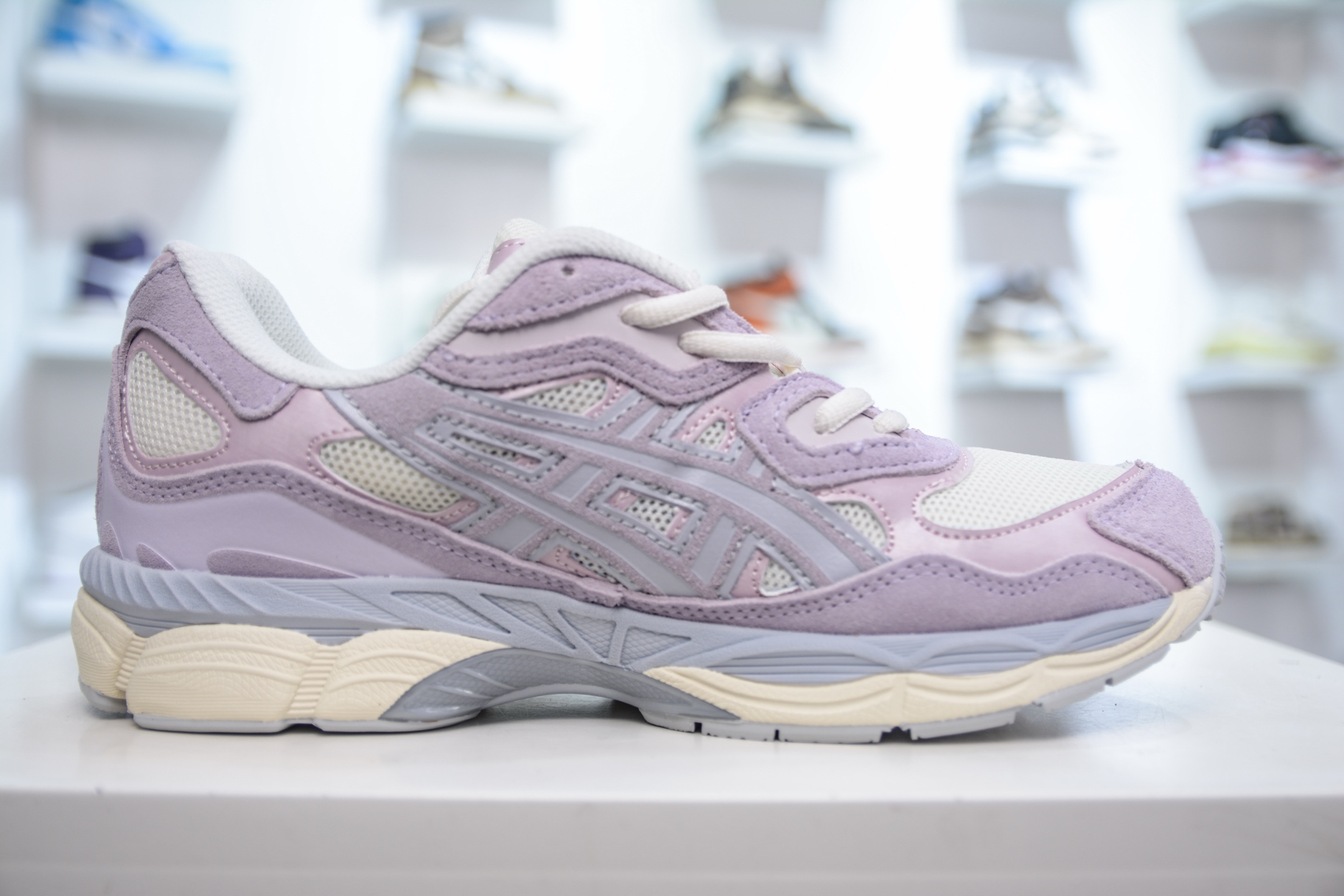 Asics Gel-NYC 纯原版本 亚瑟士运动休闲透气专业跑鞋 1203A383-106