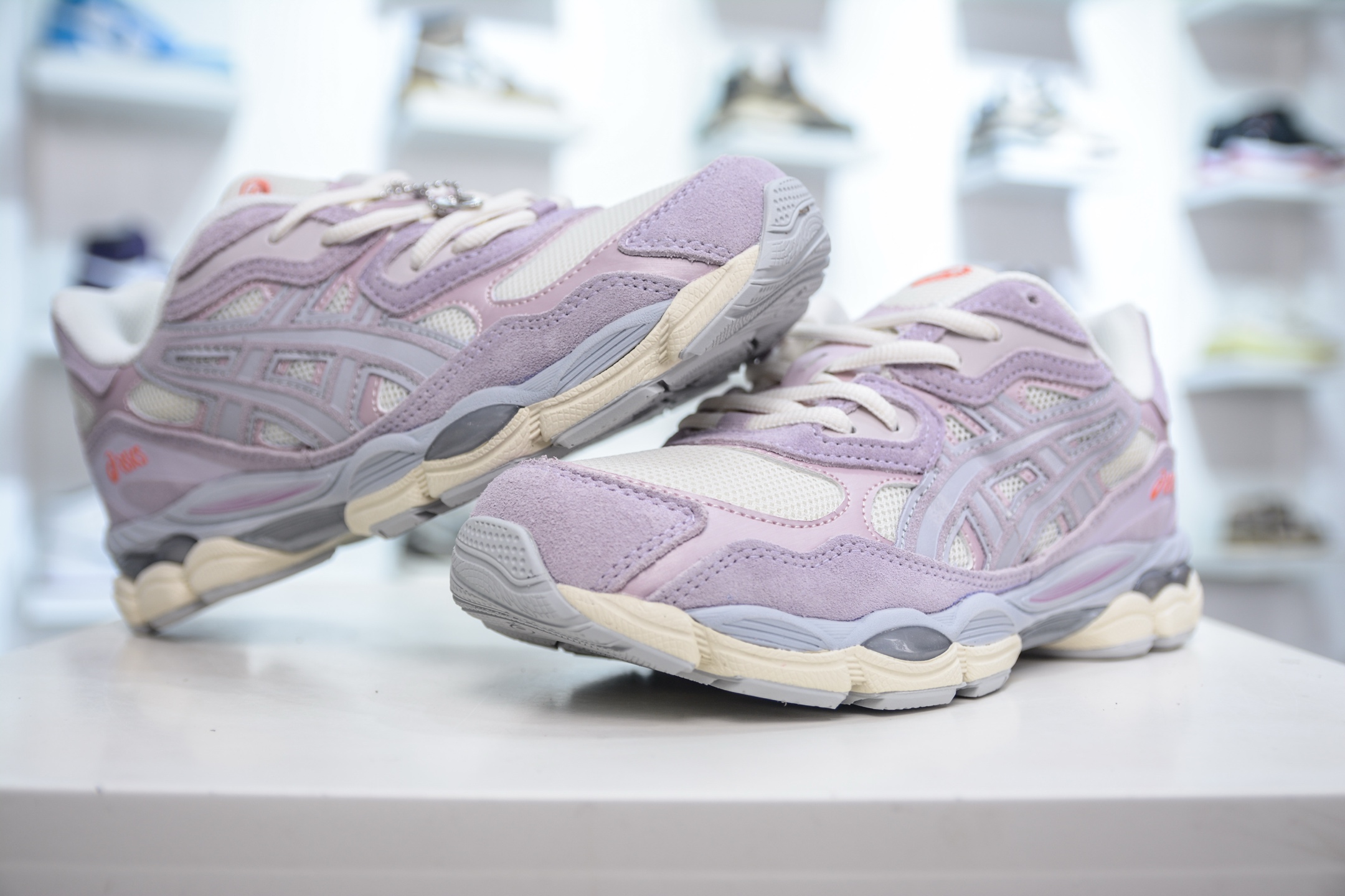 Asics Gel-NYC 纯原版本 亚瑟士运动休闲透气专业跑鞋 1203A383-106