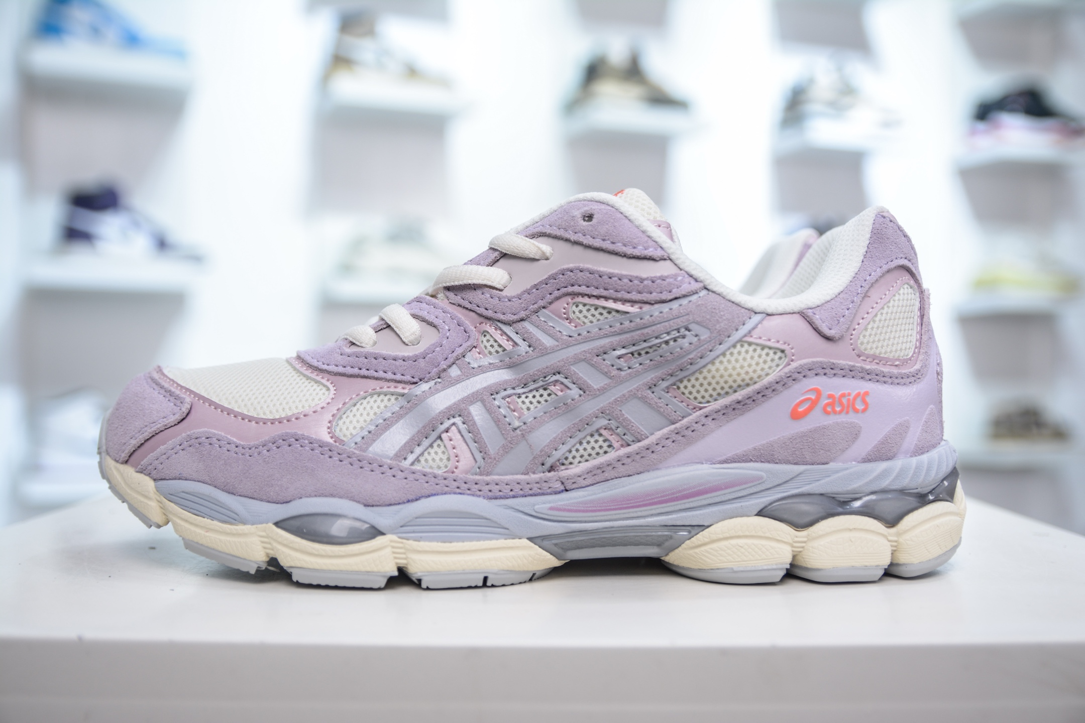 Asics Gel-NYC 纯原版本 亚瑟士运动休闲透气专业跑鞋 1203A383-106