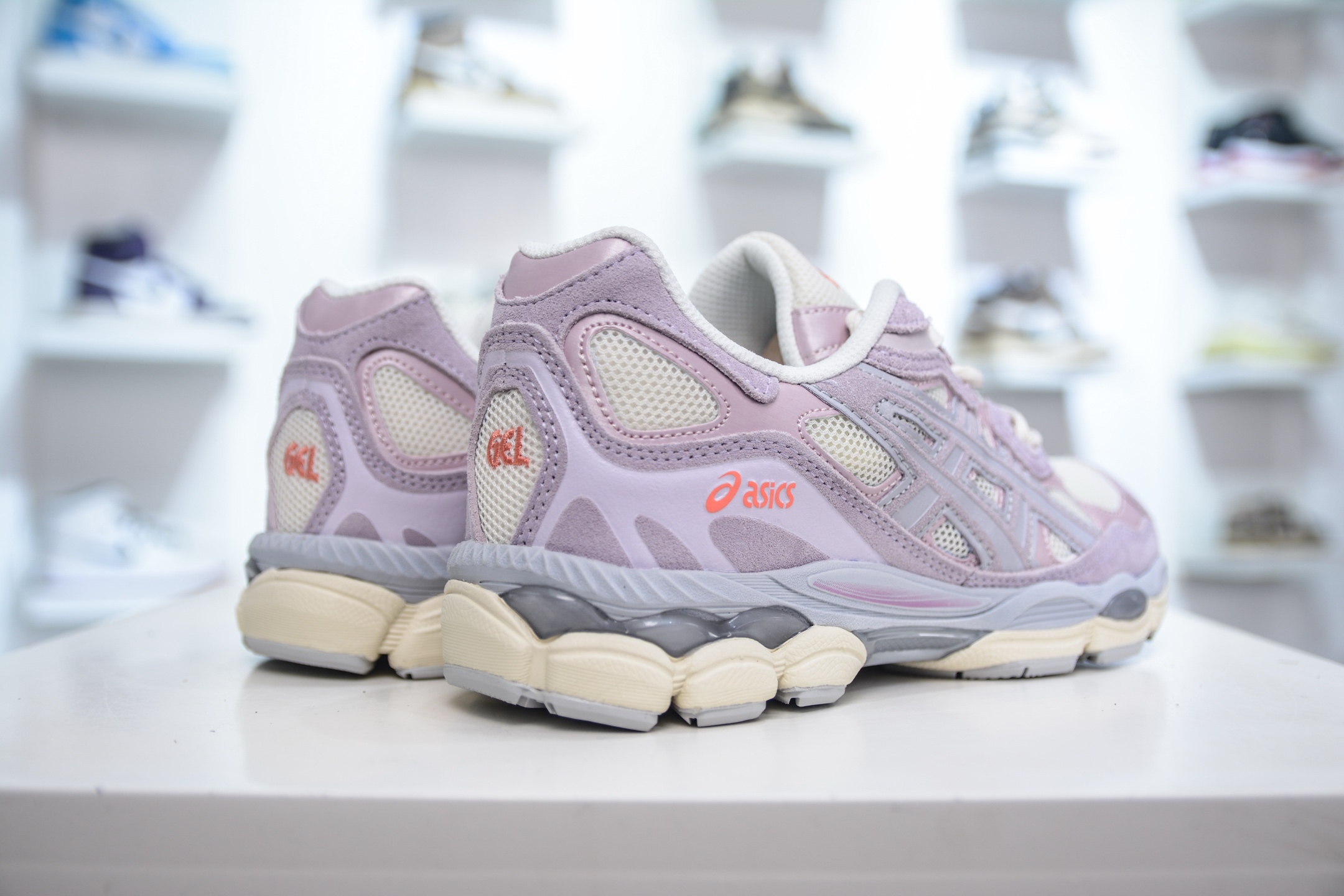 Asics Gel-NYC 纯原版本 亚瑟士运动休闲透气专业跑鞋 1203A383-106